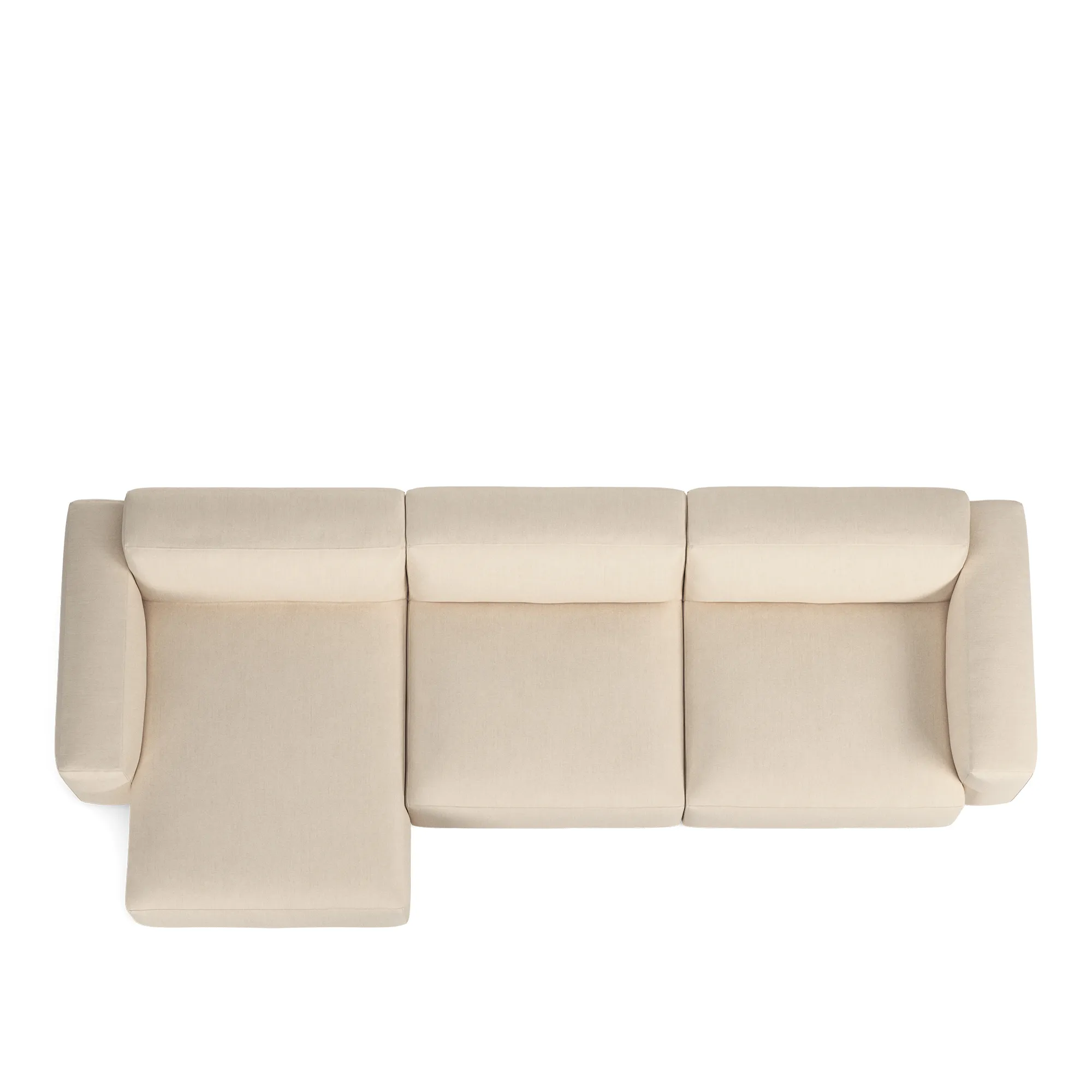 Brick 3-seters sofa sjeselong venstre - 8