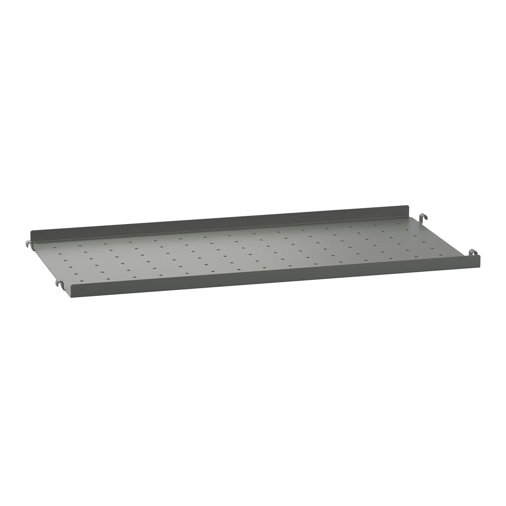 Metallhylle lav kant 58 x 30 cm - 1