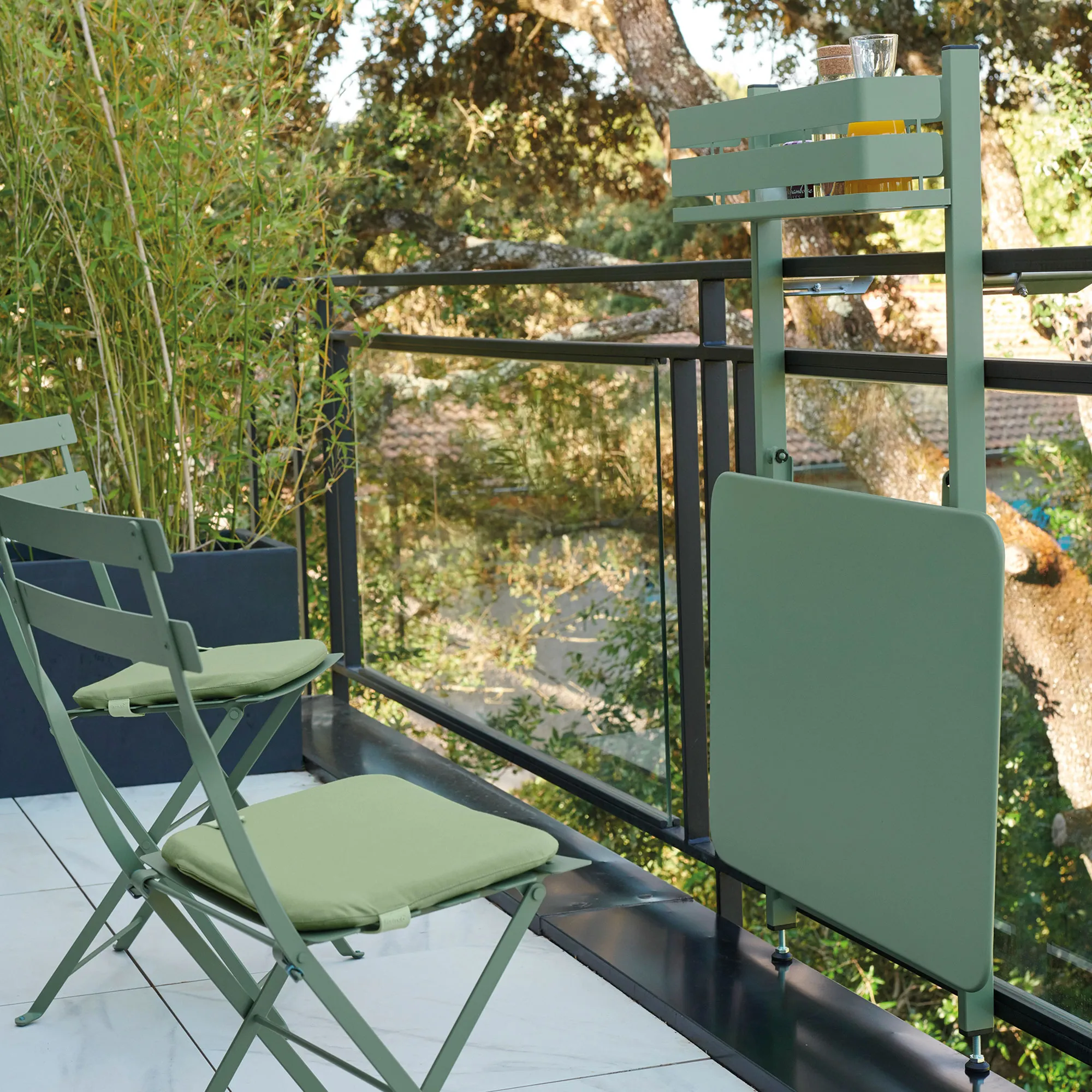 Bistro Balcony Table 57x77 cm - 4