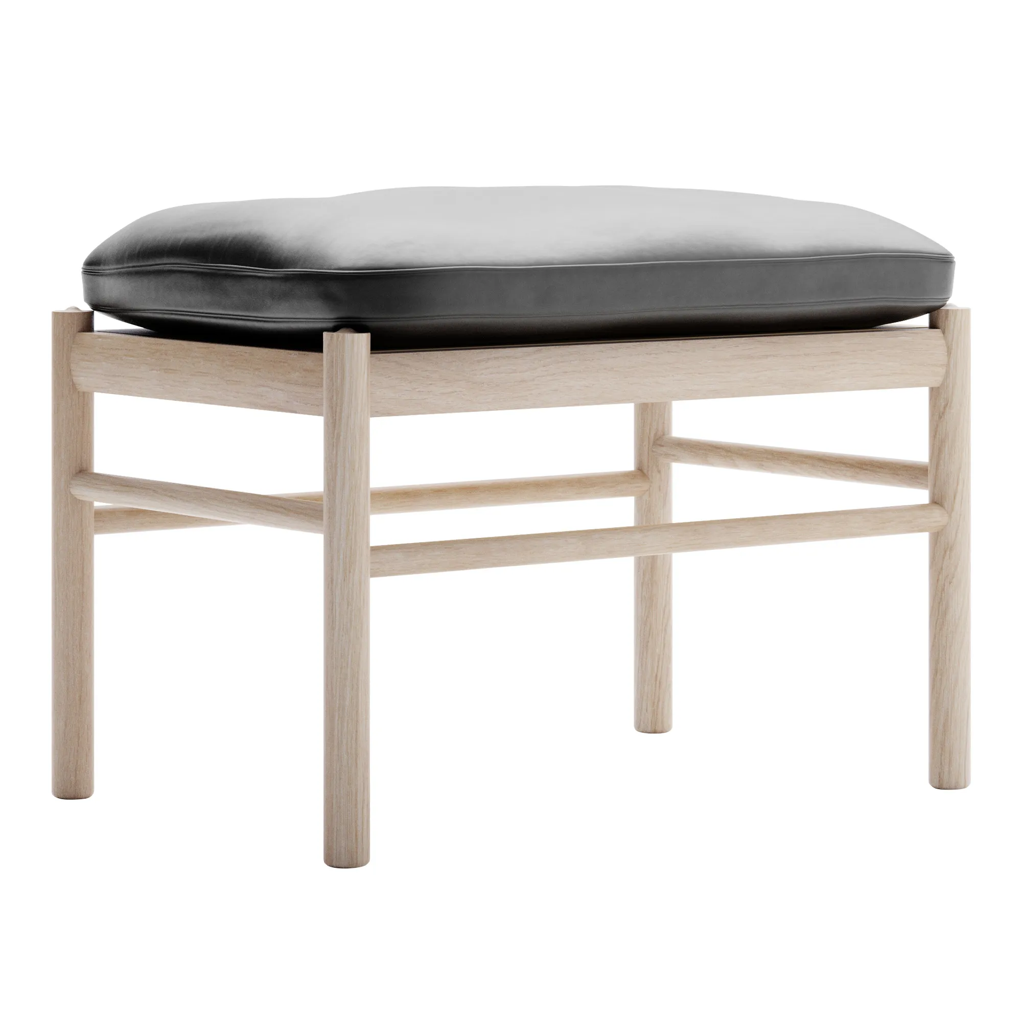 OW149F Colonial fotskammel eik - 1