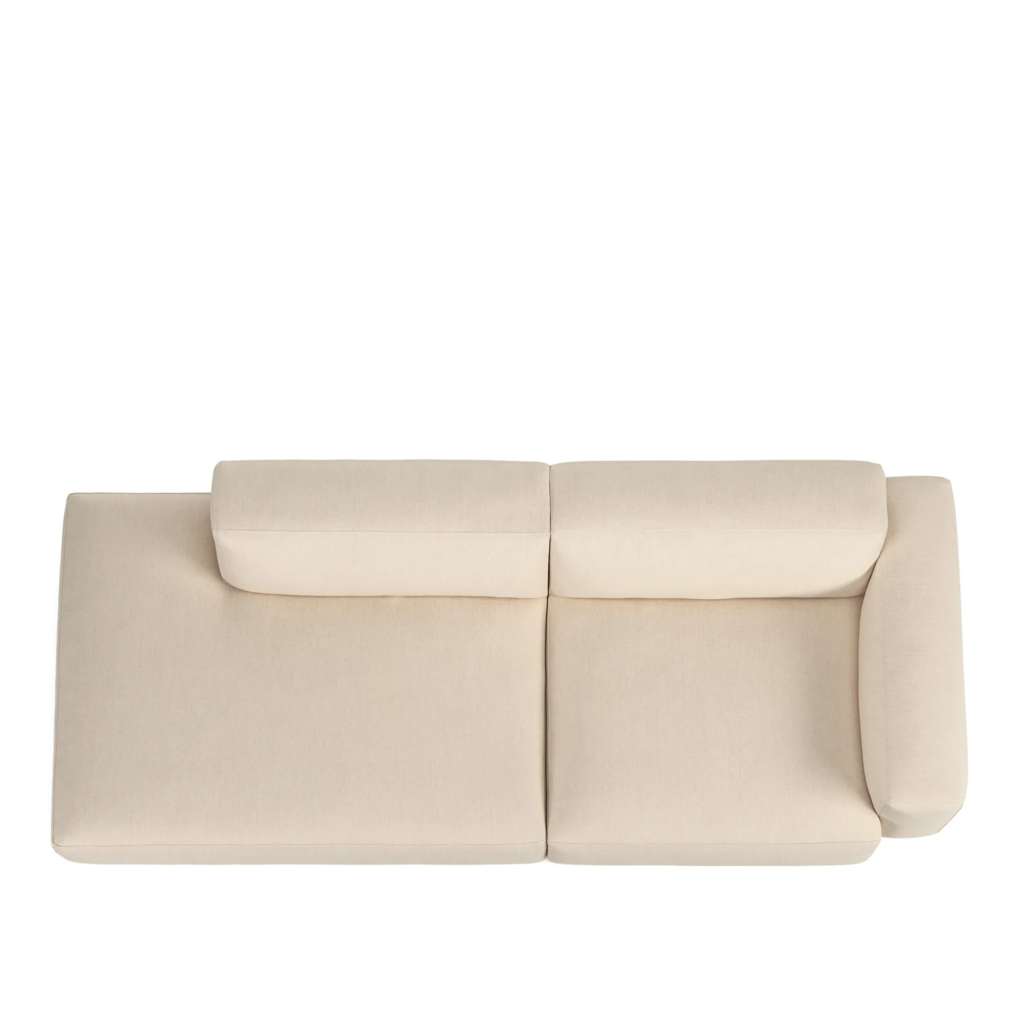 Brick 2-seters sofa åpen ende venstre - 8