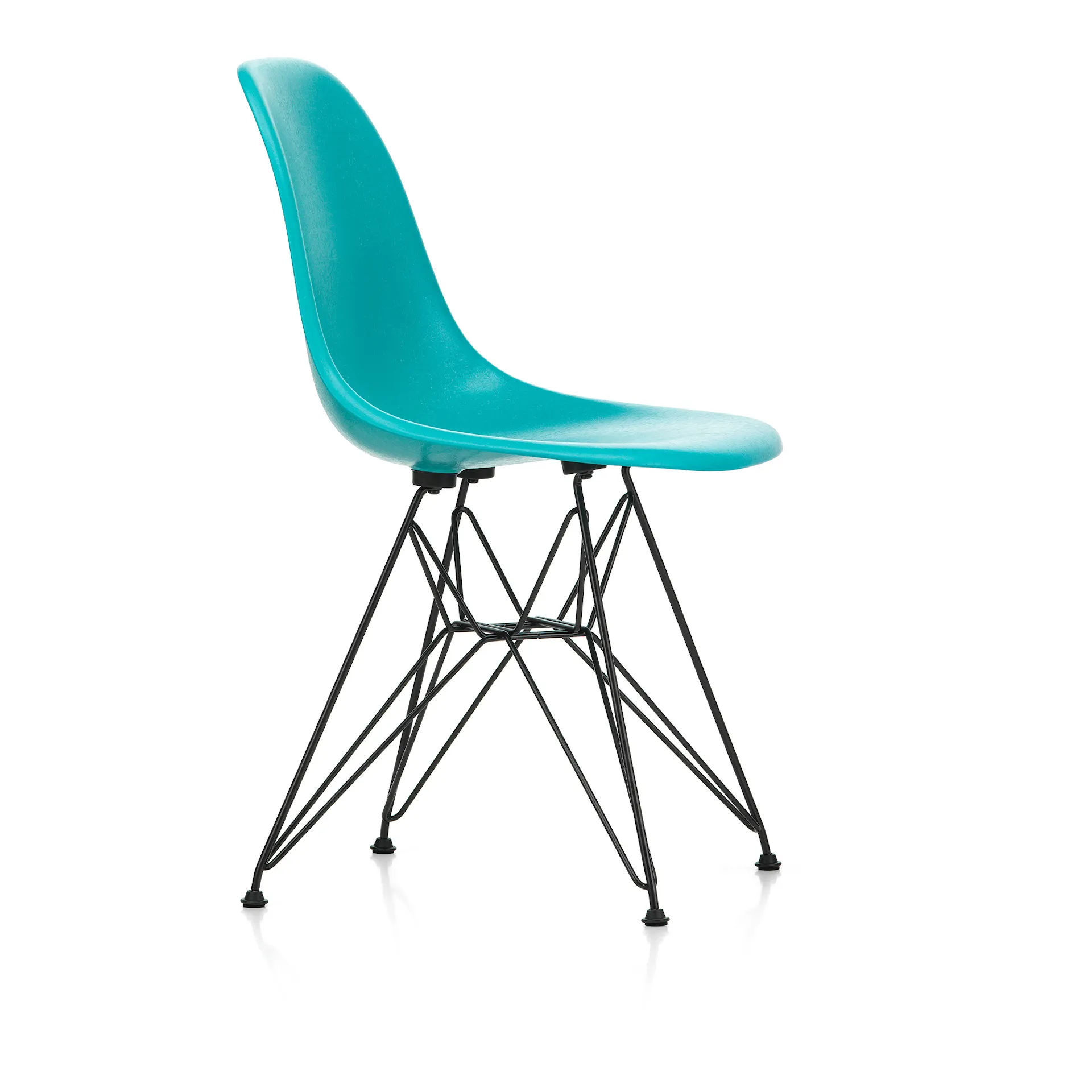 Eames Fiberglass Side Chair Turquoise - Vitra - Charles & Ray Eames - NO GA