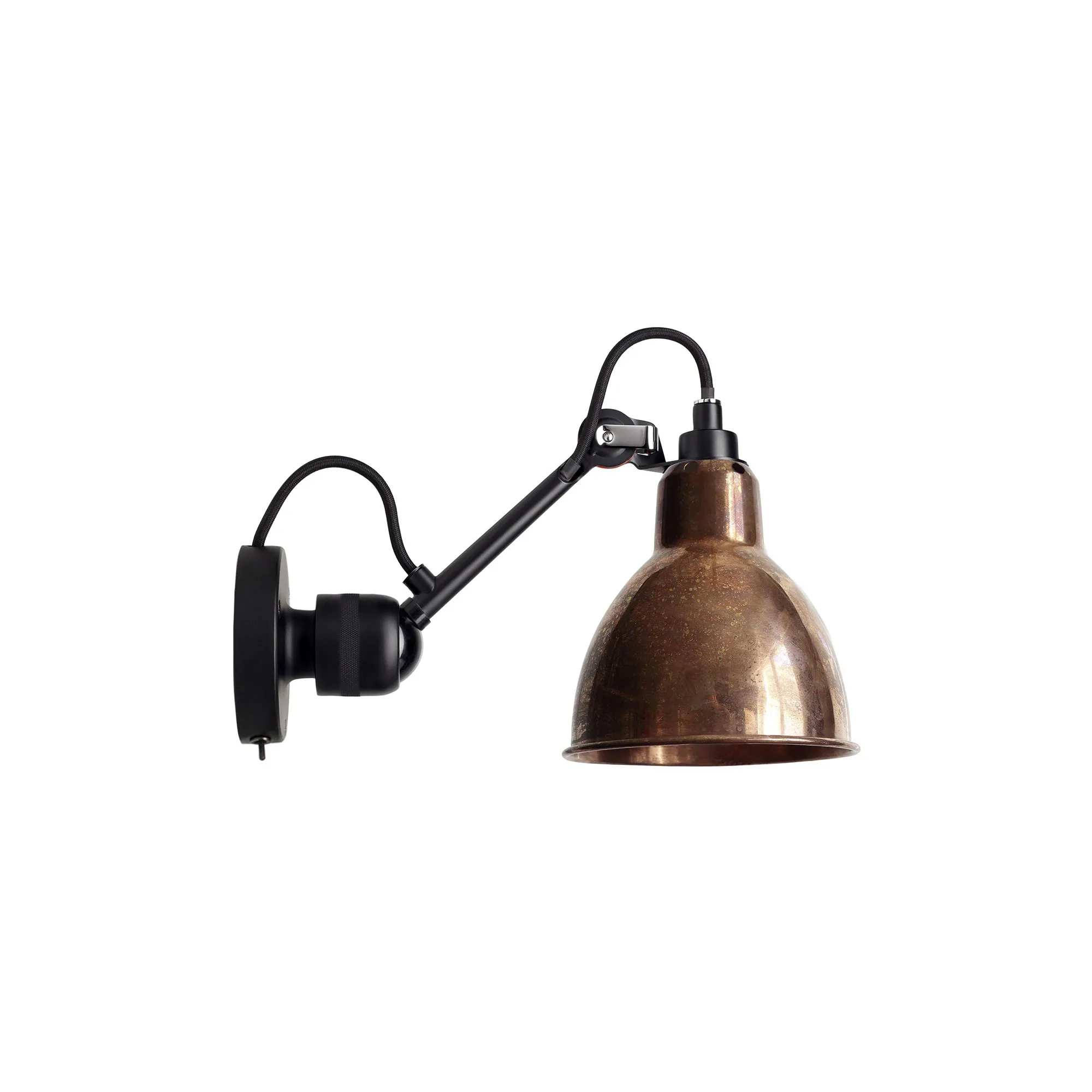 Lampe Gras No304 SW - Rund - Sort base - 1