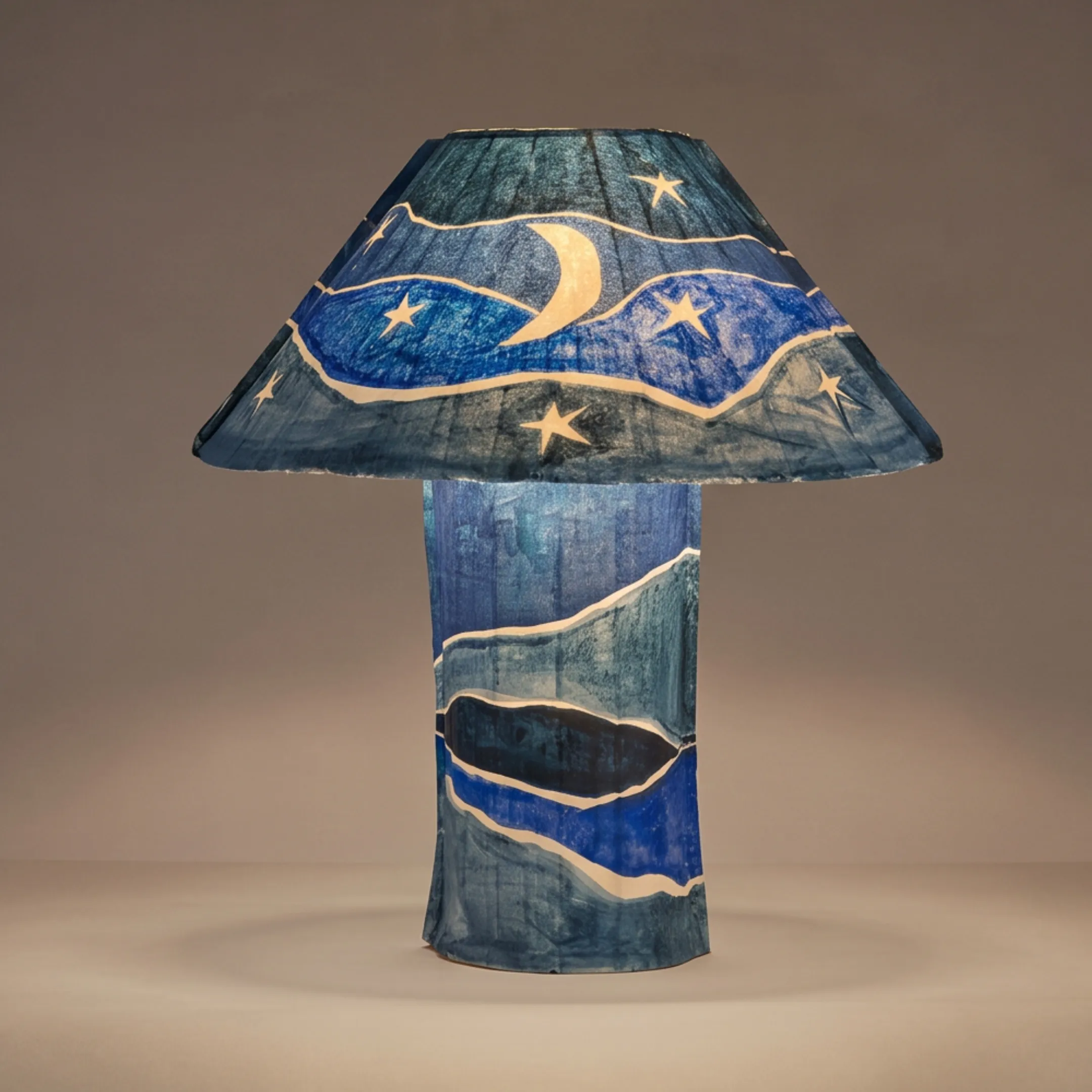 Paper Table Lamp Luna bordlampe - 3
