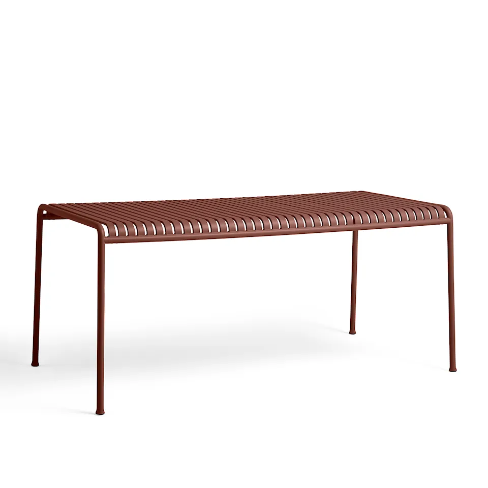 Palisade spisebord - Iron Red - 170 x 90