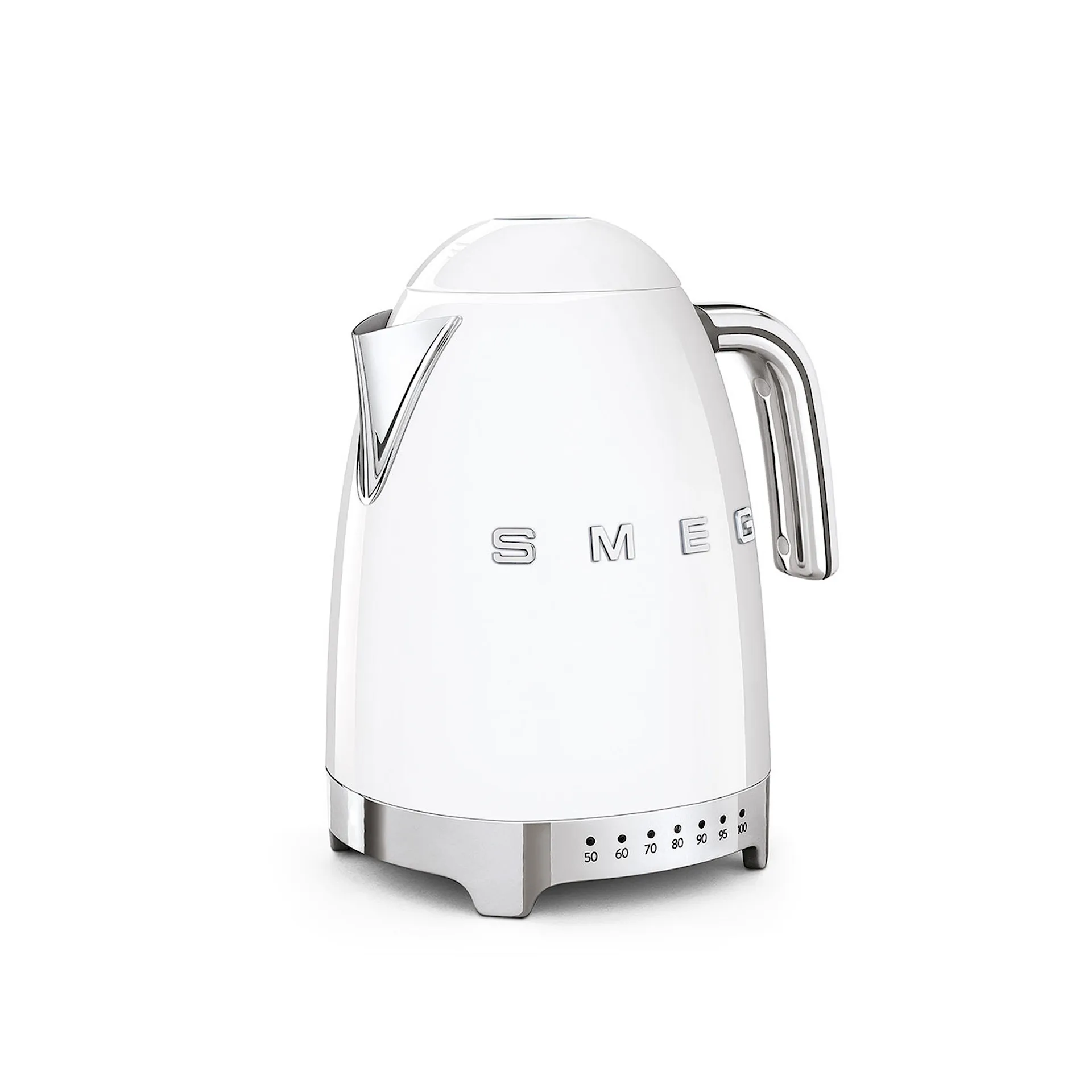 Smeg Kettle 1.7 L Adjustable Temperature Chrome - Smeg - NO GA