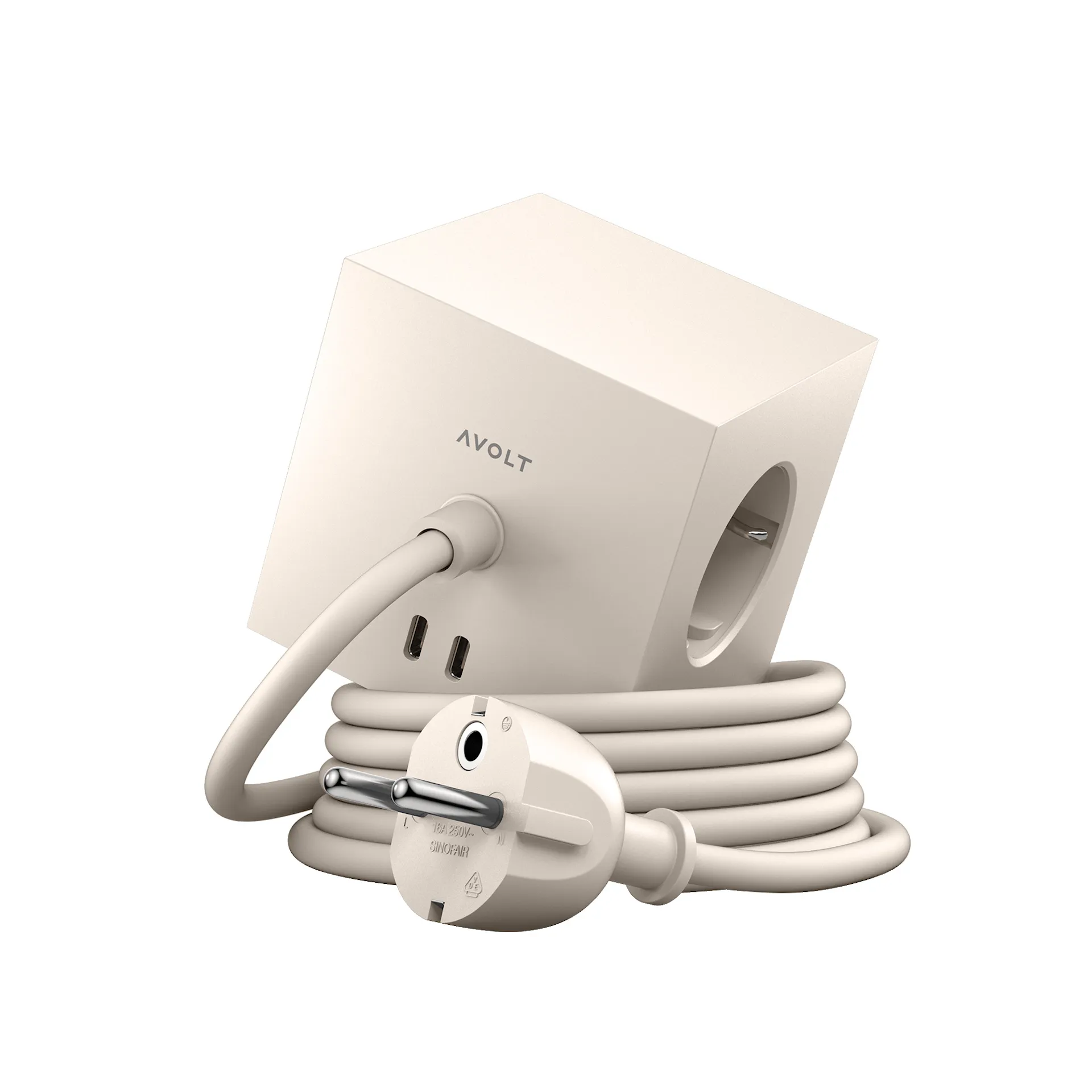 Square 1 - 30W Dual USB-C & Magnetic base - Avolt - NO GA