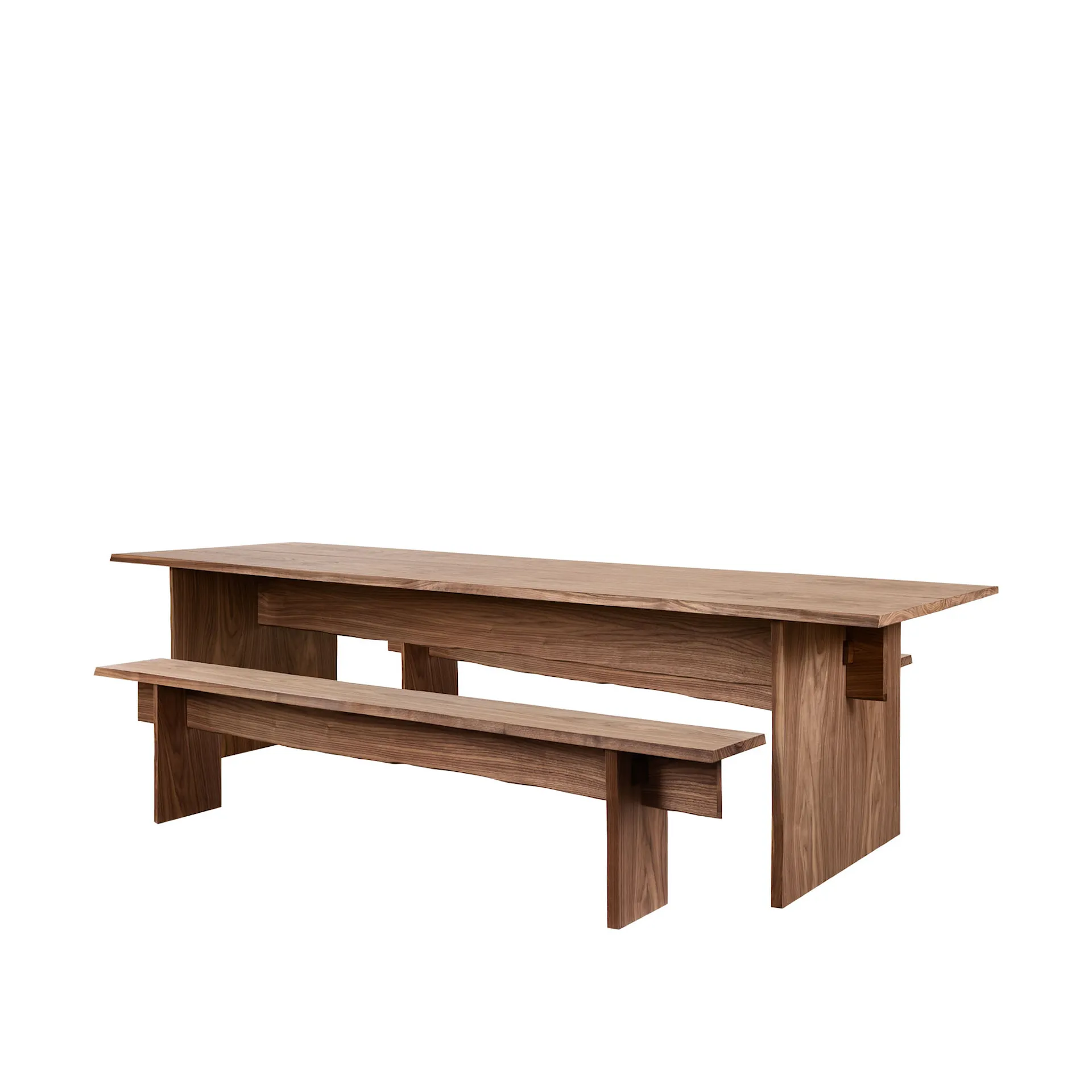 Bookmatch Table 220 cm + Benches - Hem - NO GA