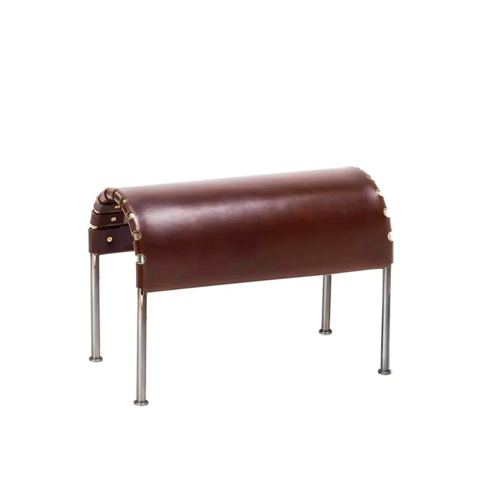 Bruno fotskammel Matt Chrome