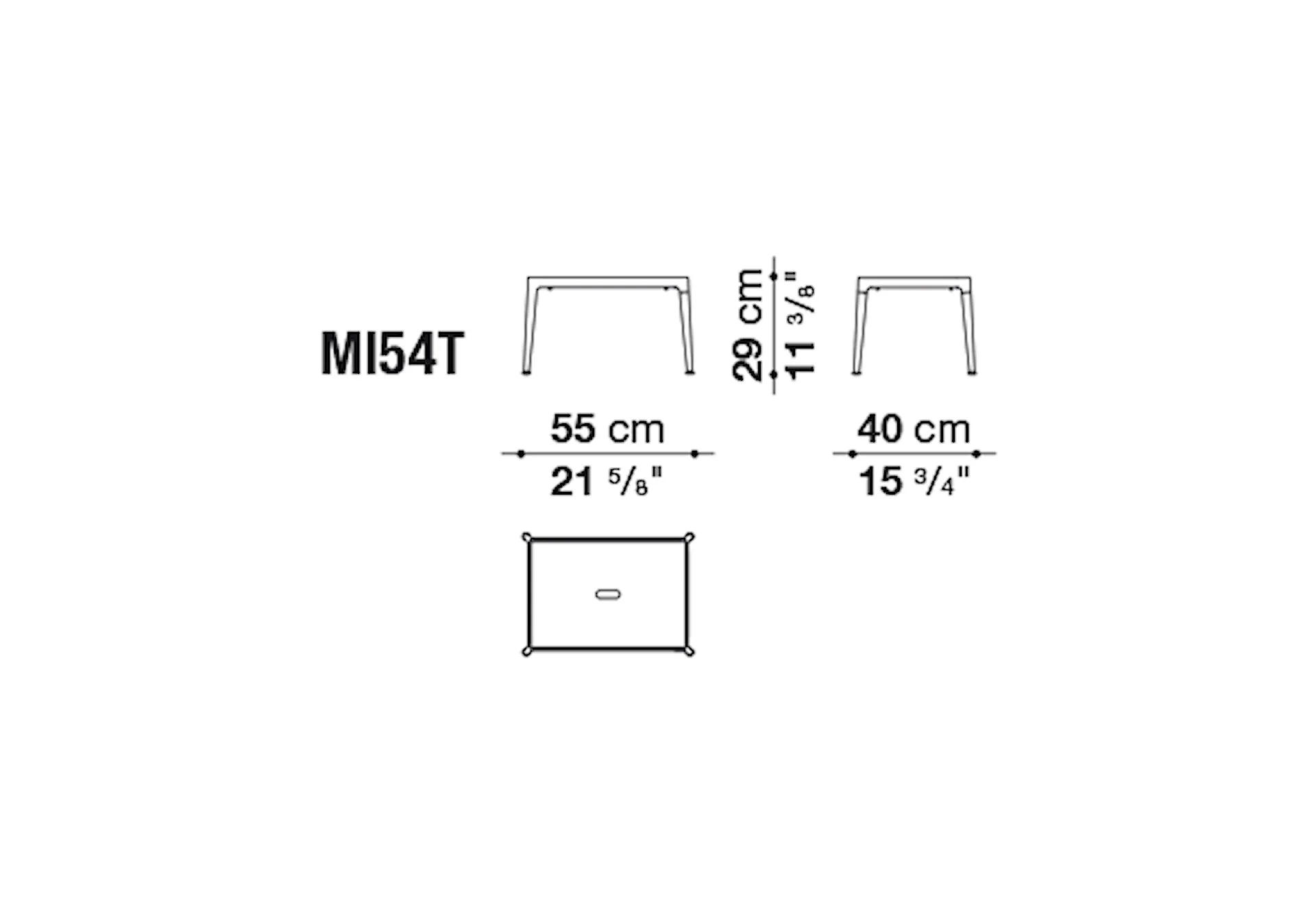 Mirto Outdoor Small Table - B&B Italia - Antonio Citterio - NO GA