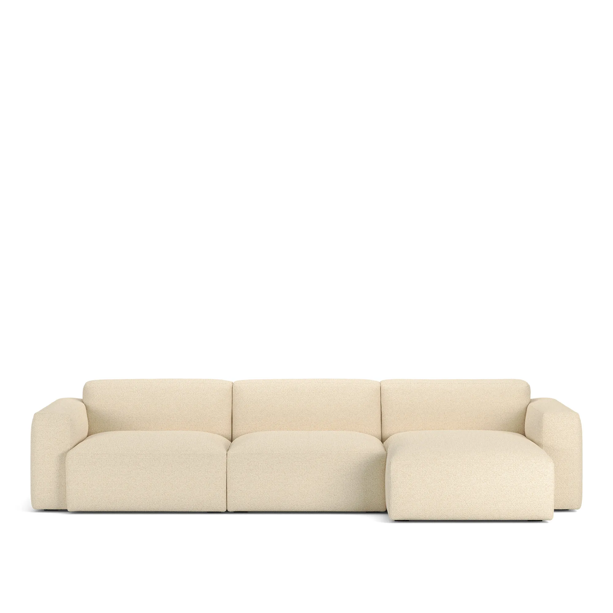Brick 3-seters sofa sjeselong høyre - 1
