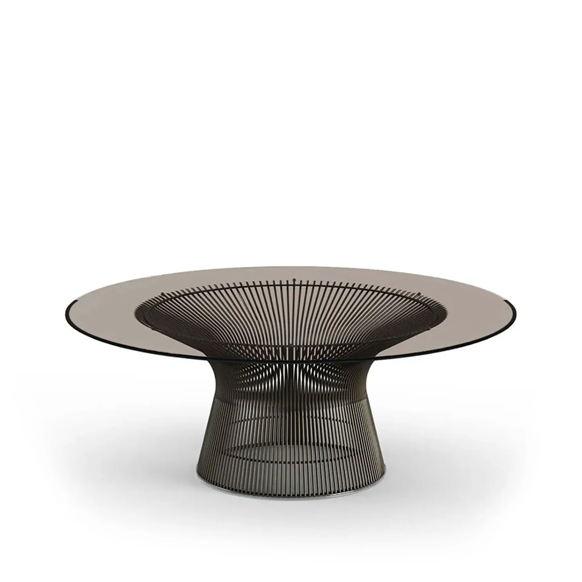 Platner salongbord Ø 107 cm Bronse Metallic - Knoll - Warren Platner - NO GA