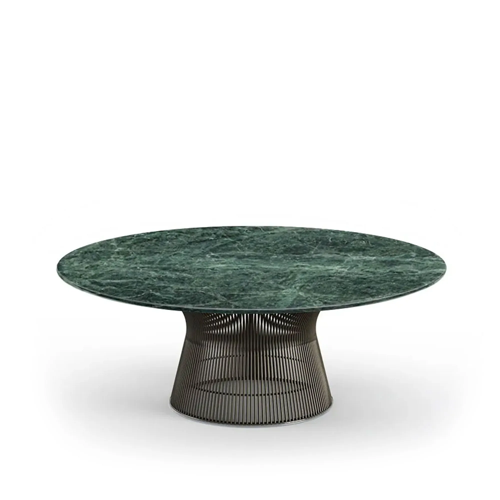 Platner salongbord Ø 107 cm Bronse Metallic - 1