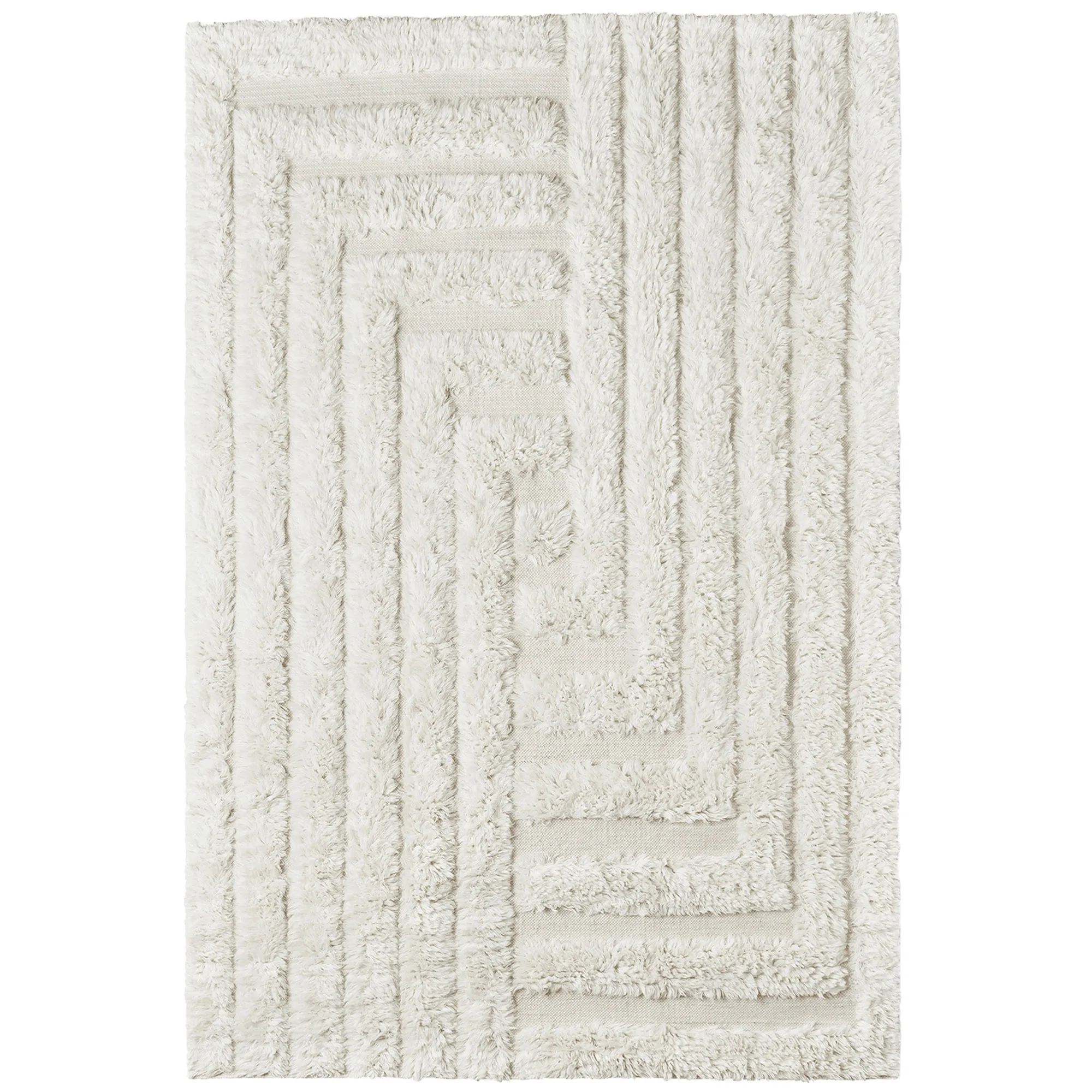 Shaggy Labyrinth White ullteppe - 1