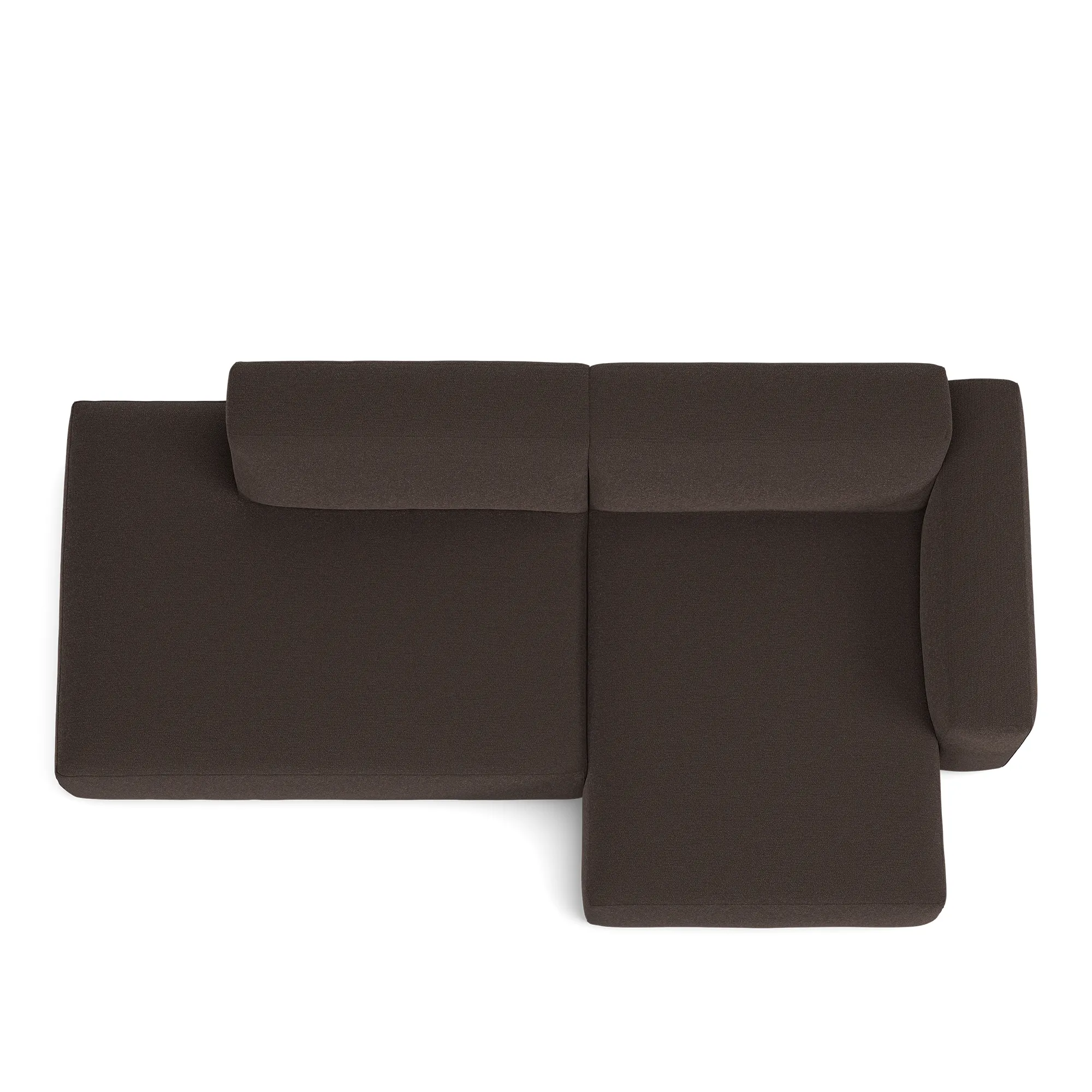Brick 2-seters sofa sjeselong åpen ende venstre - 8