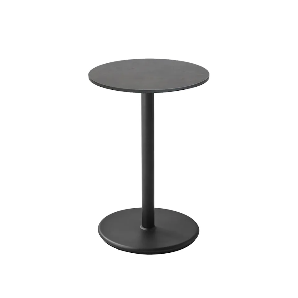 Go salongbord dia.45 cm dark grey structure