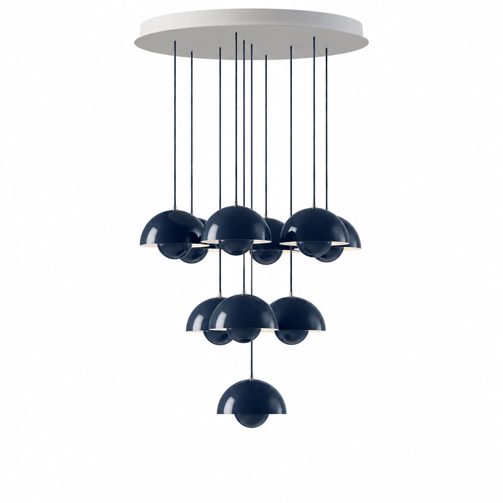 Flowerpot Chandelier VP1 10 Pendants - 1