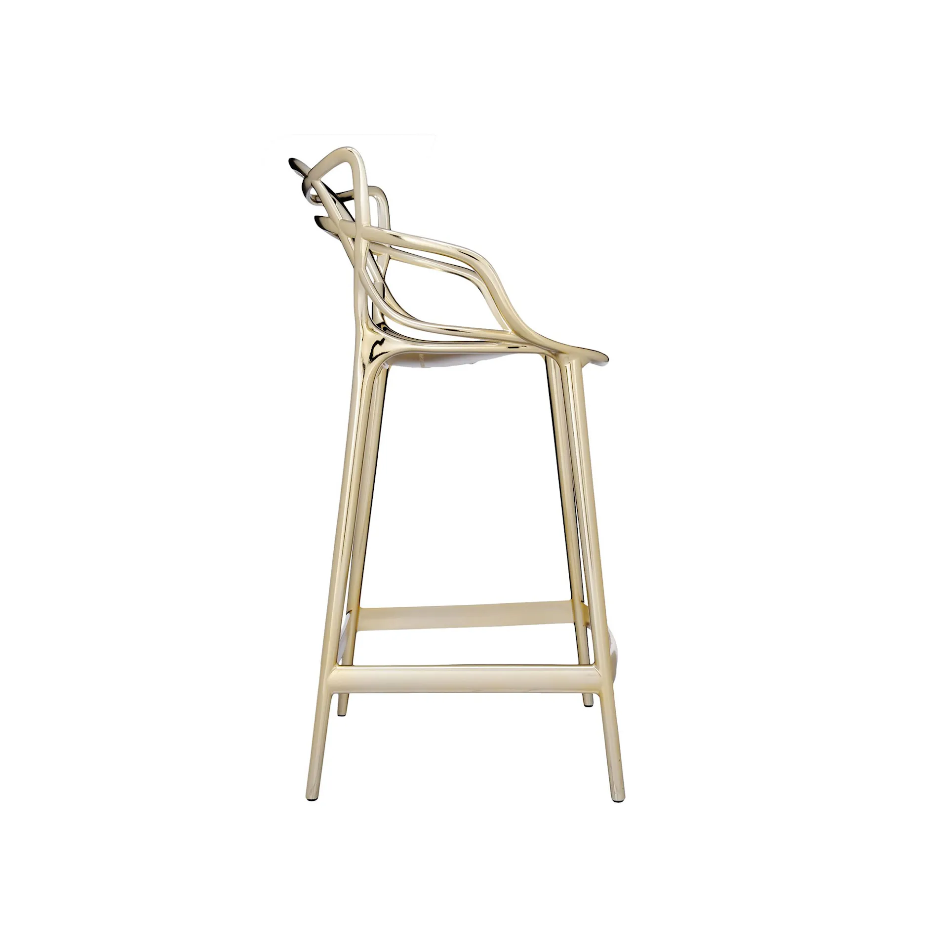 Masters Metallic Stool - Kartell - Philippe Starck - NO GA