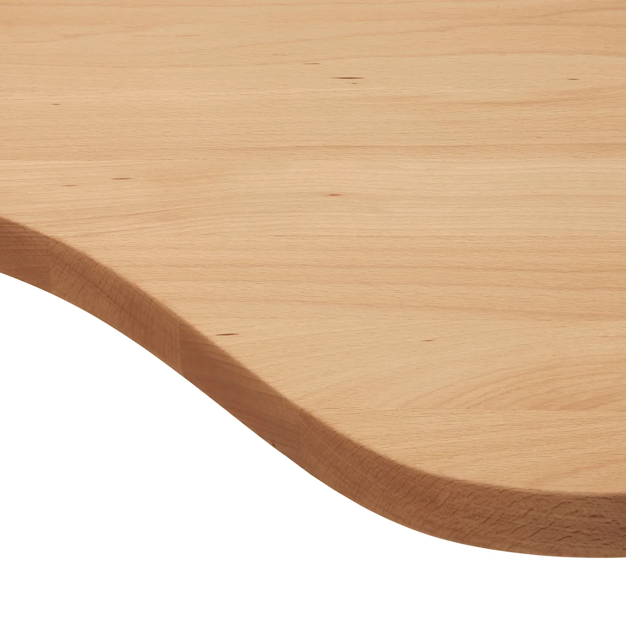 Worm Coffee Table Large Brown/Beech