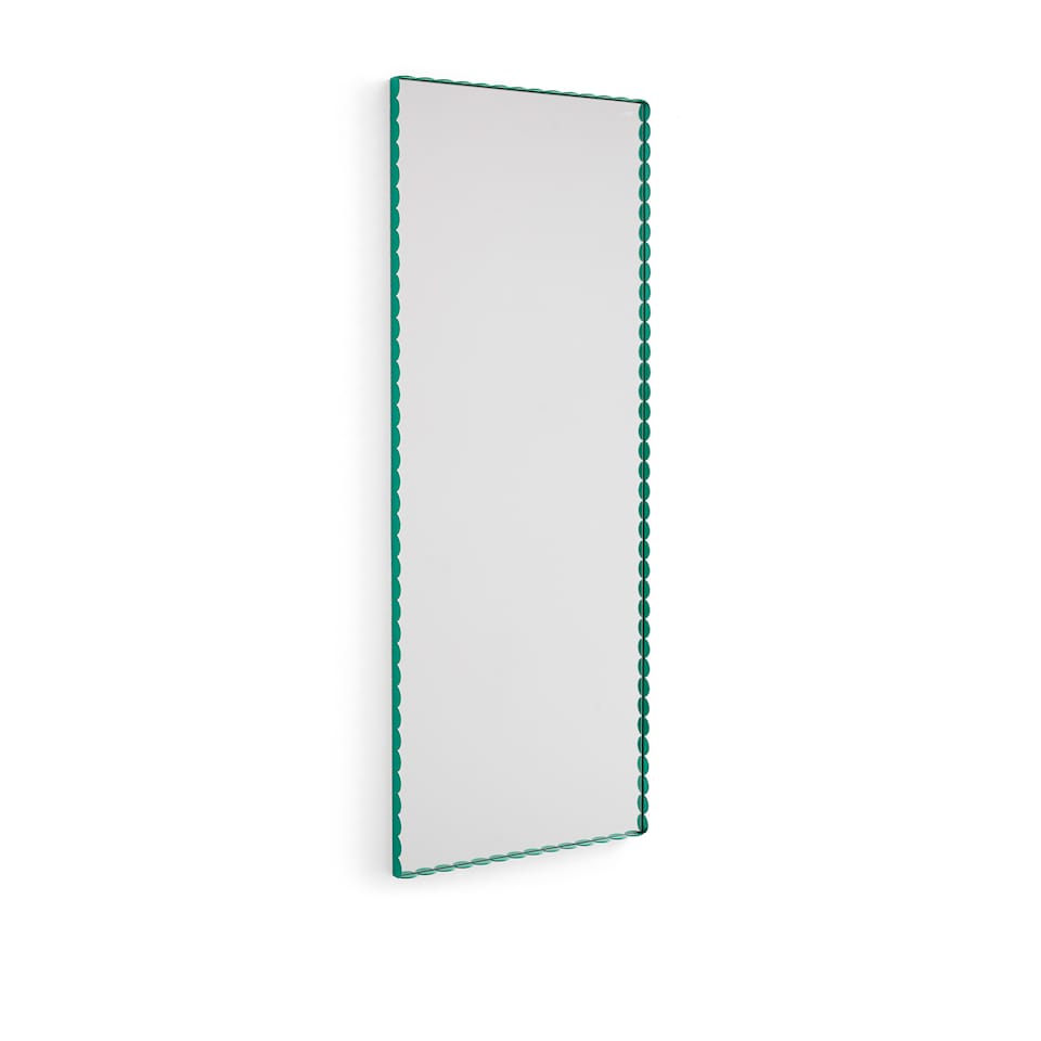 Arcs Mirror Rectangle M - Green