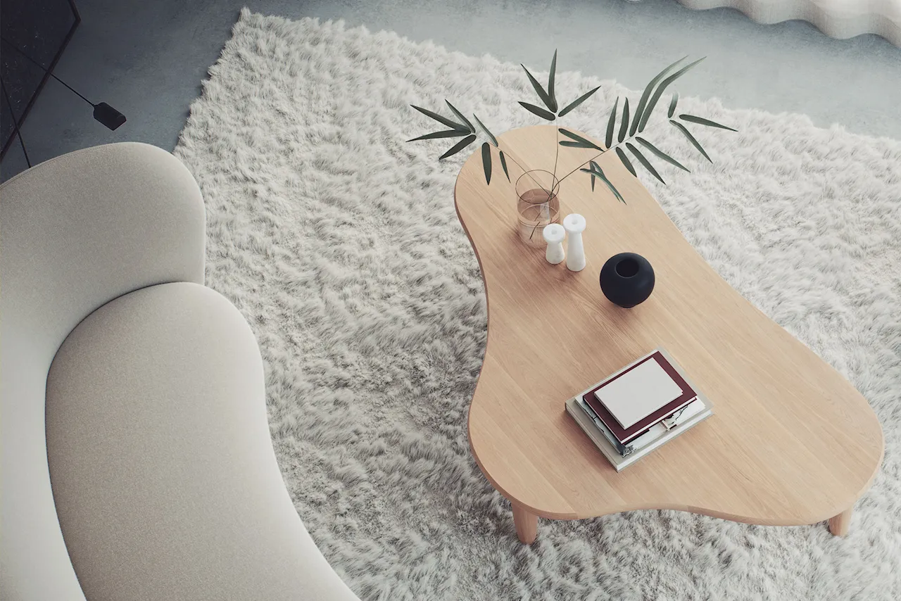 Puddle - Table, Natural Oak