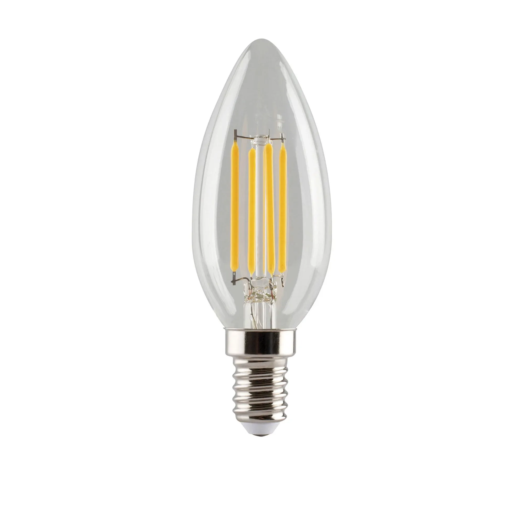 LED Lyskilde E14 4W 470lm 2700K Dimbar klar - 1