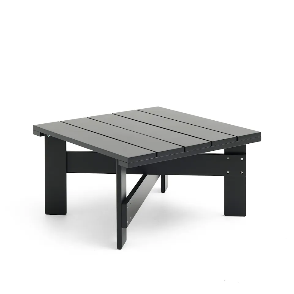 Crate Low Table - Black