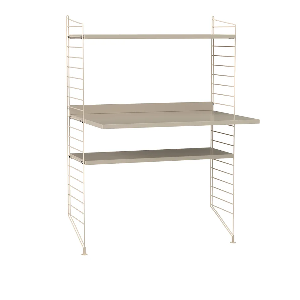 Kontor hyllesystem H beige/beige
