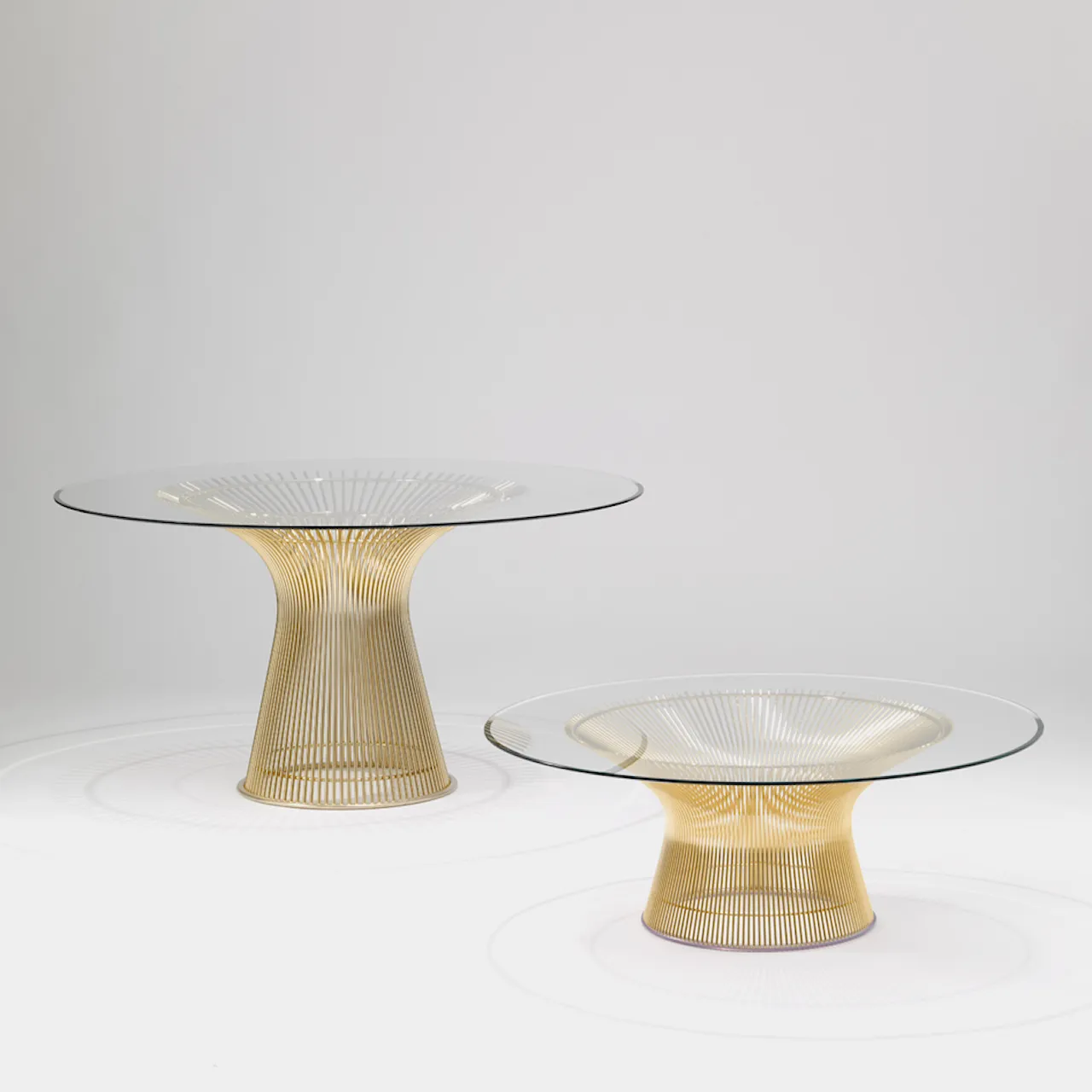 Platner Coffee Table - 18k gull