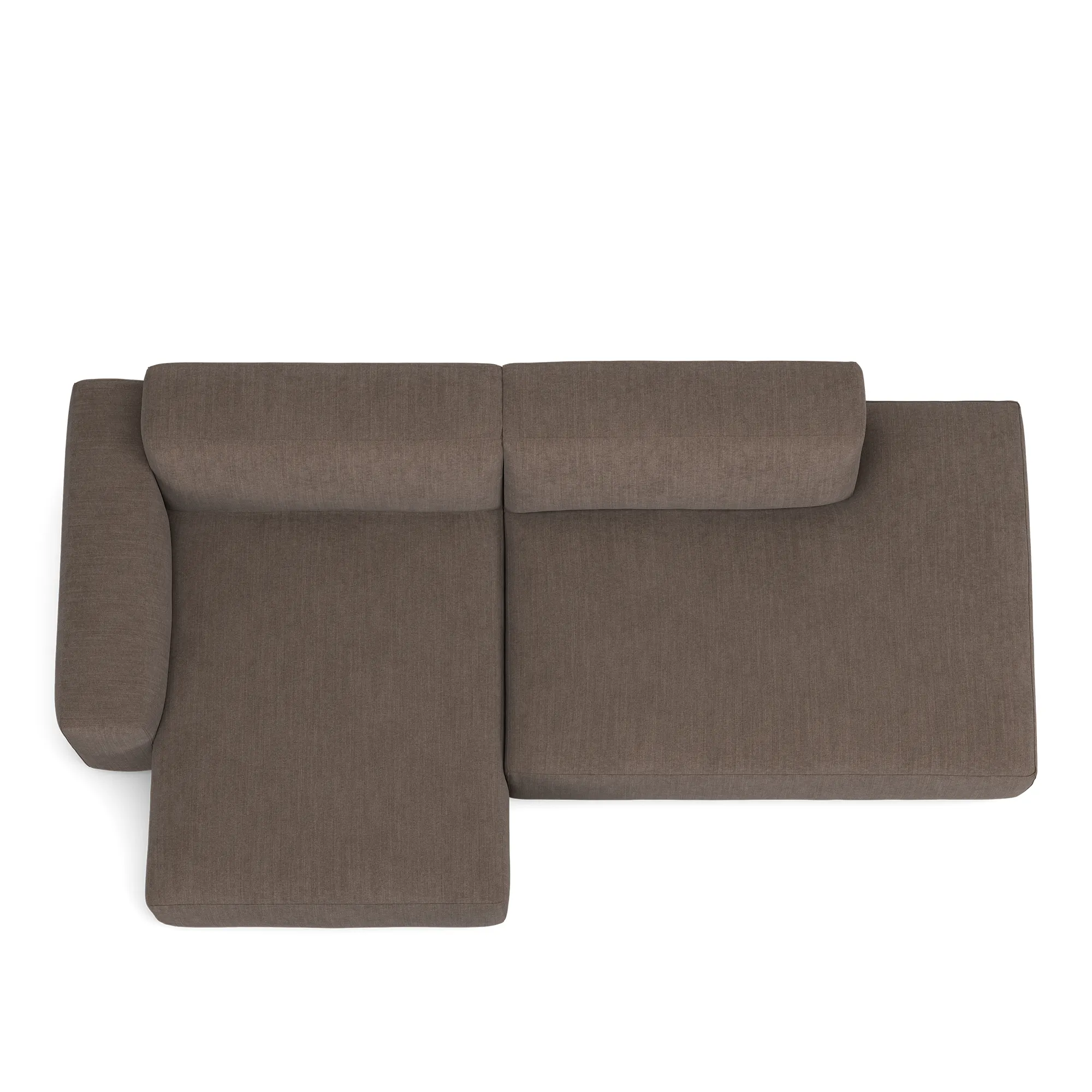 Brick 2-seters sofa sjeselong åpen ende høyre - 8