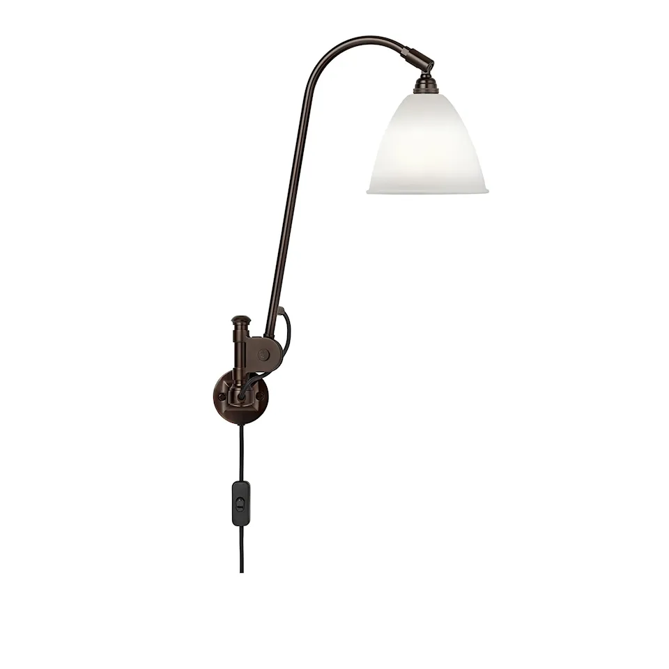 Bestlite BL6 vegglampe svart messing