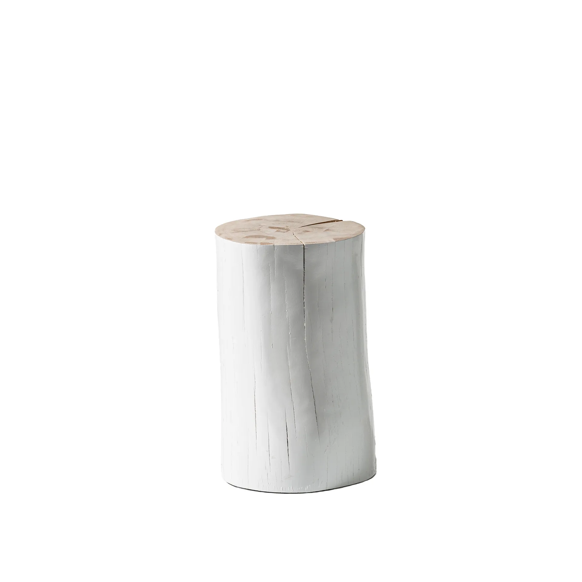 Log Side Table - Bianco - Gervasoni - Paola Navone - NO GA