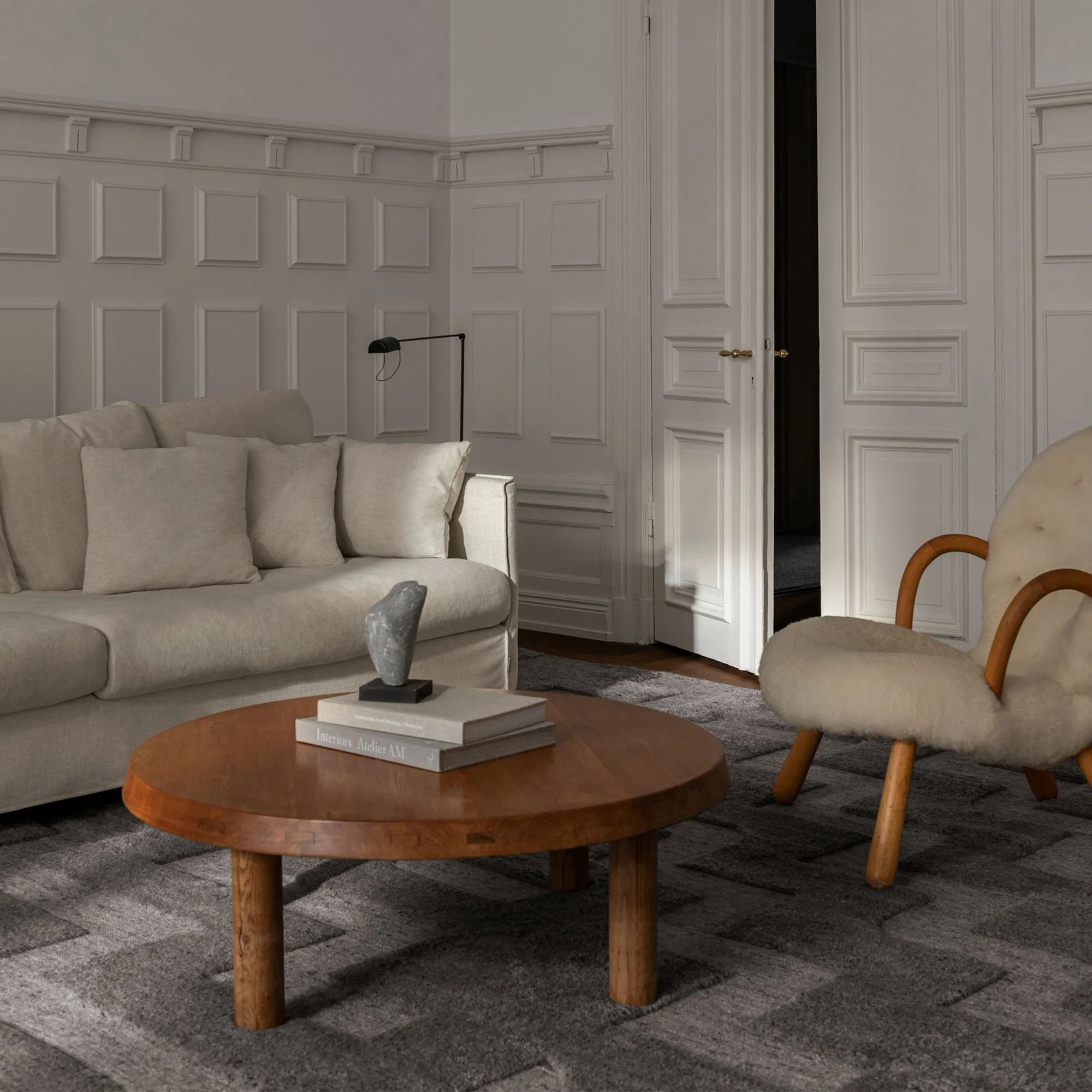 Boho Gray Mix ullteppe - 4