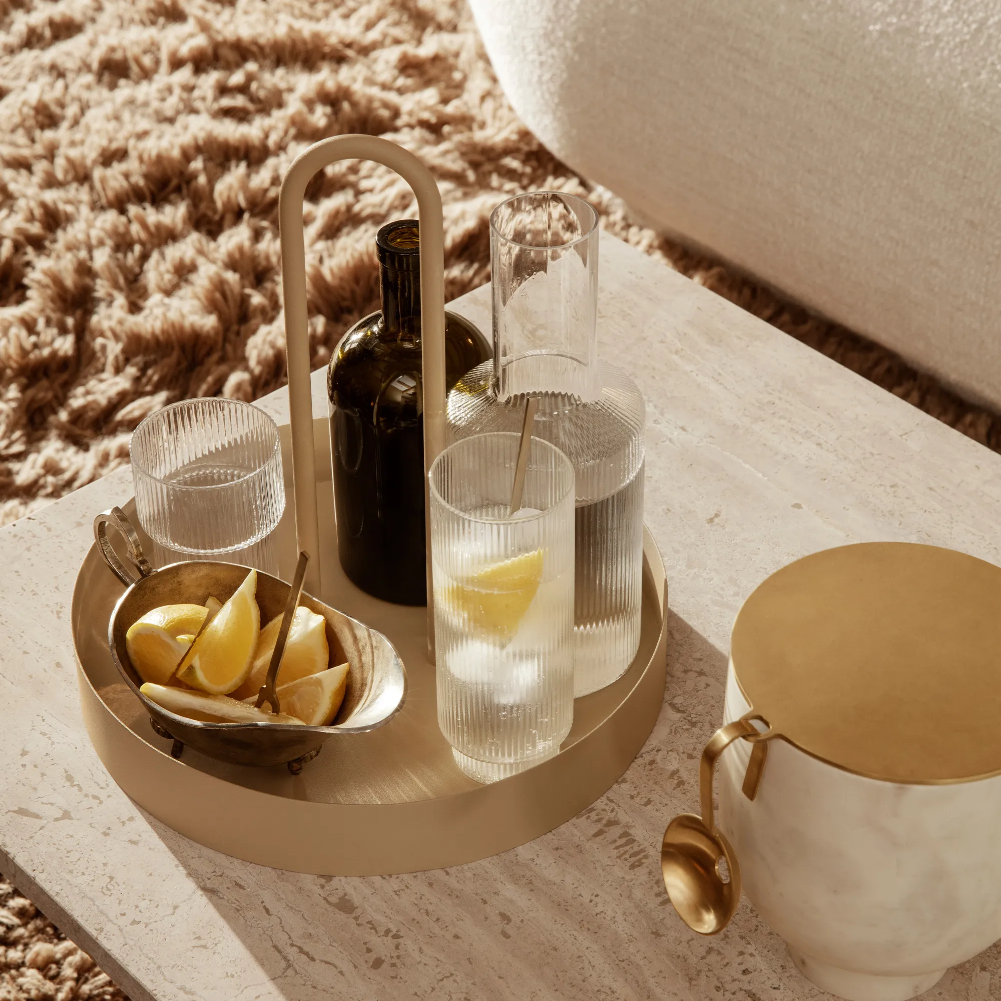 Ripple longdrinkglass 4-pakning - 10