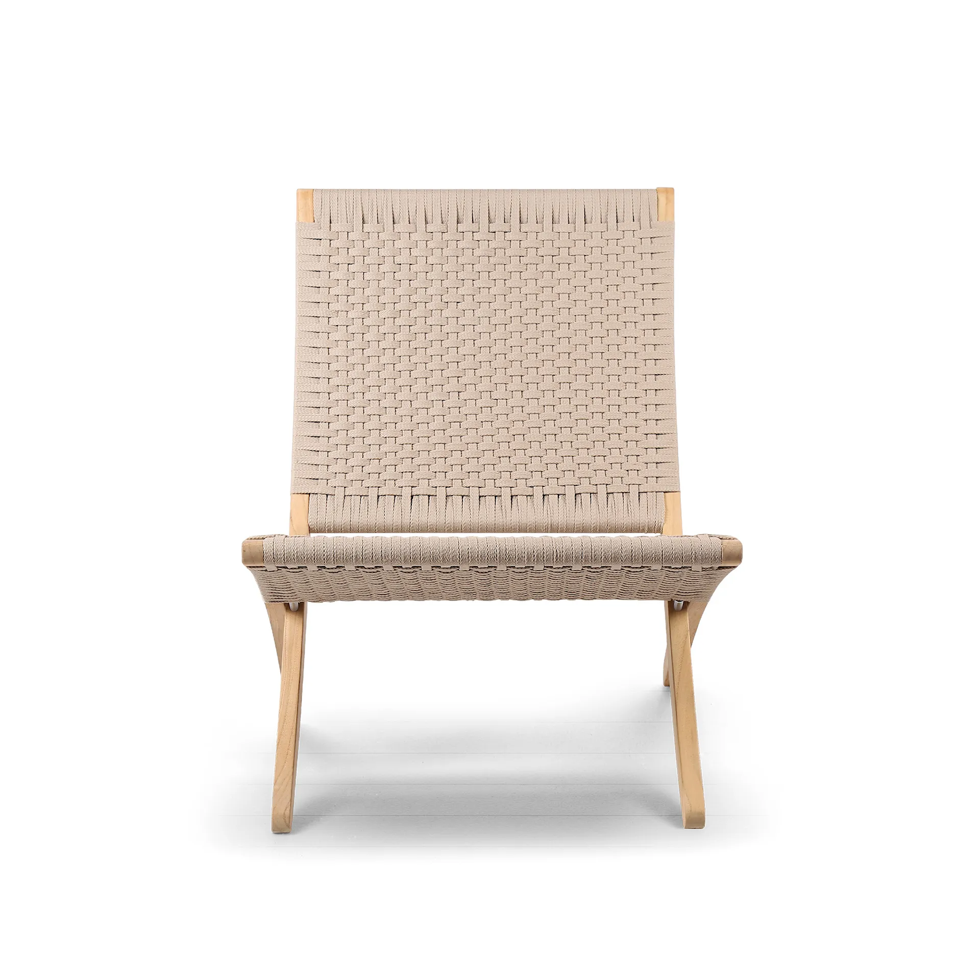 MG501 Outdoor Cuba Chair, Ubehandlet teak/Charcoal 1402 - Carl Hansen - NO GA