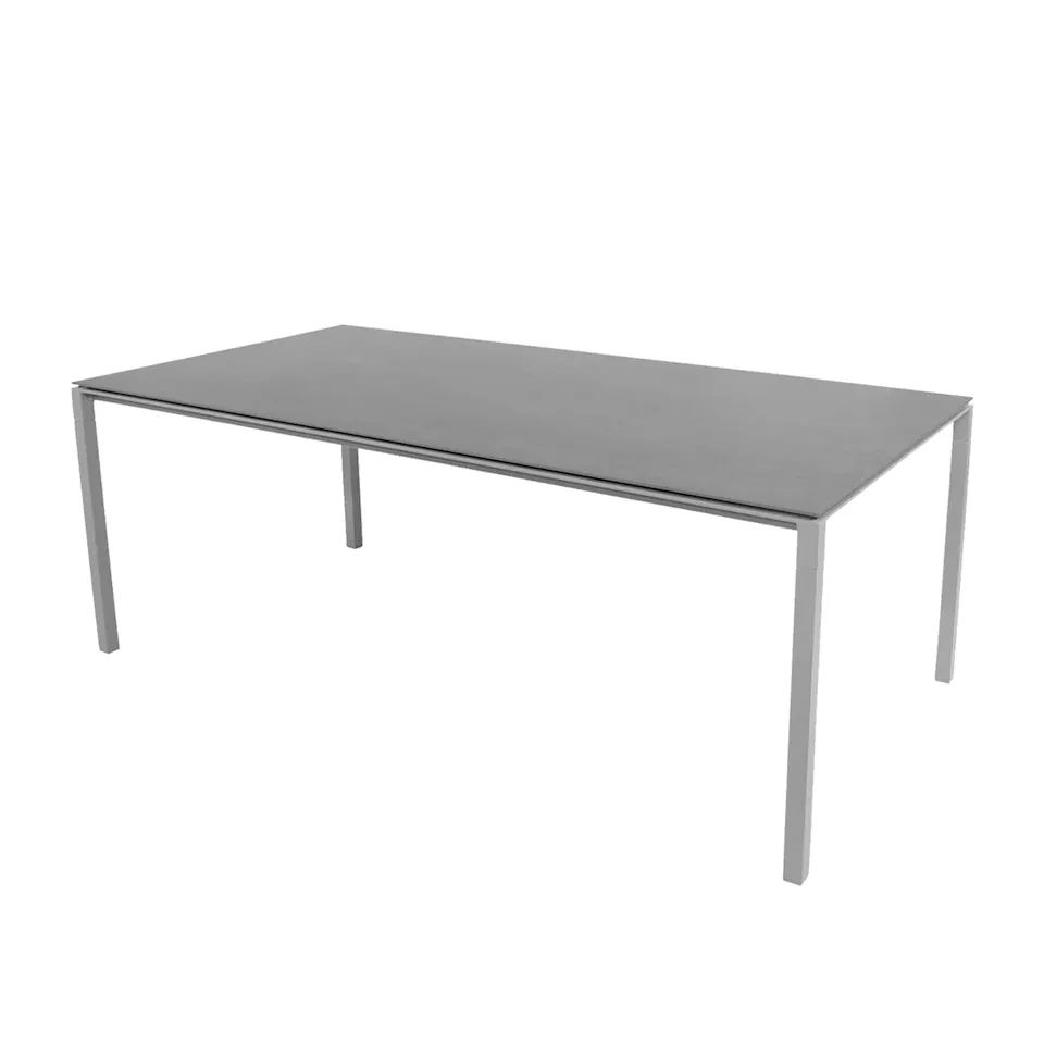 Pure spisebord 280x100 cm Light Grey