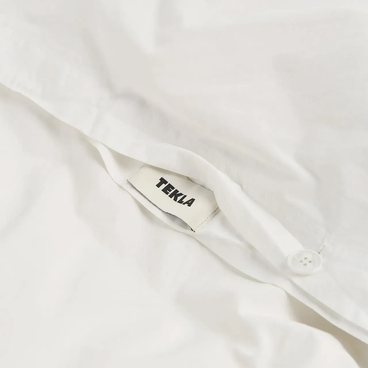 Percale Solid Broken White dynetrekk