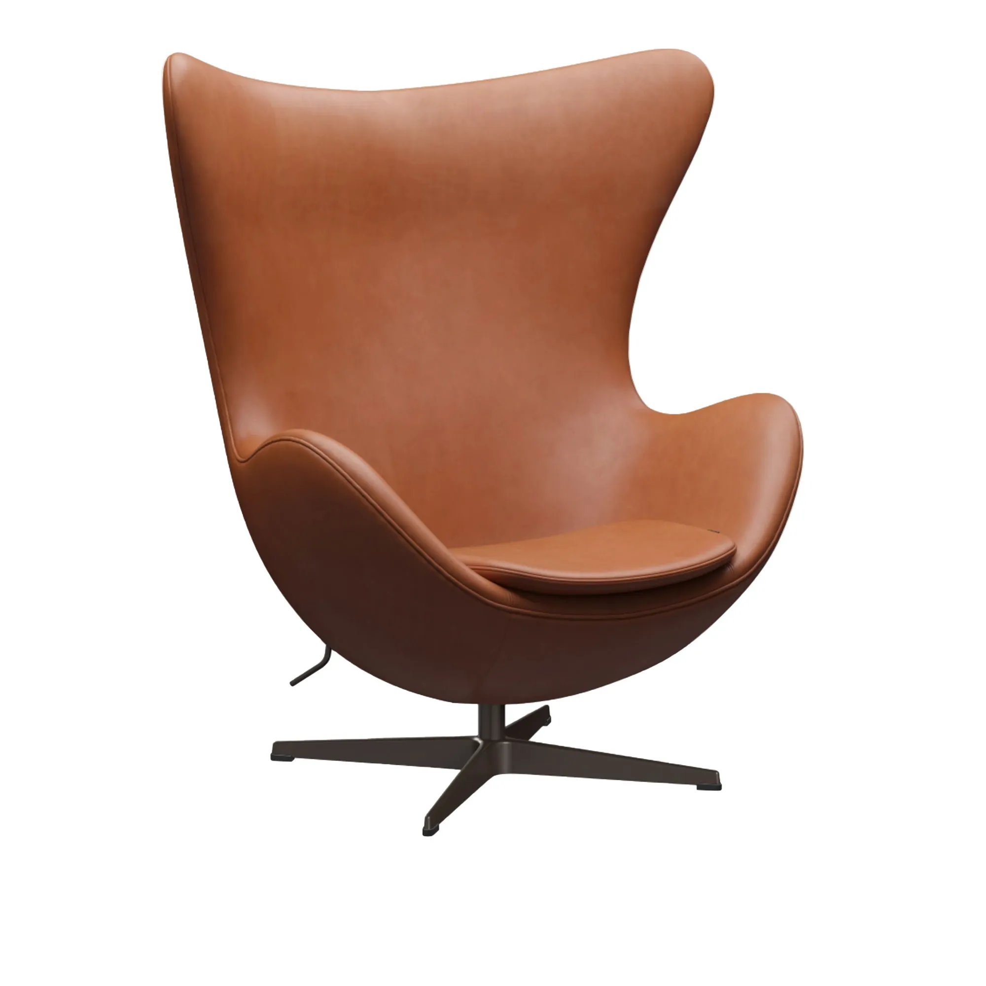 3316 Egg lenestol Brown Bronze - 1