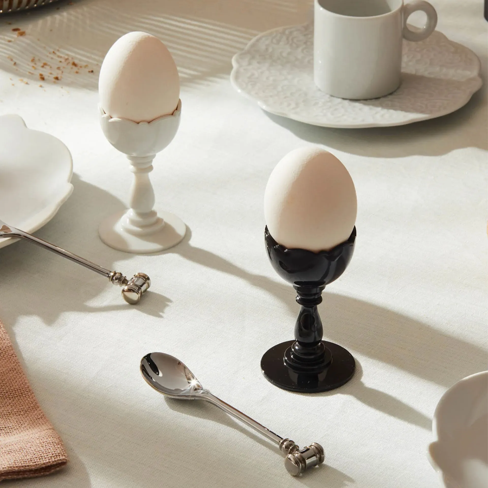 Dressed Egg cup with spoon - Alessi - Marcel Wanders - NO GA