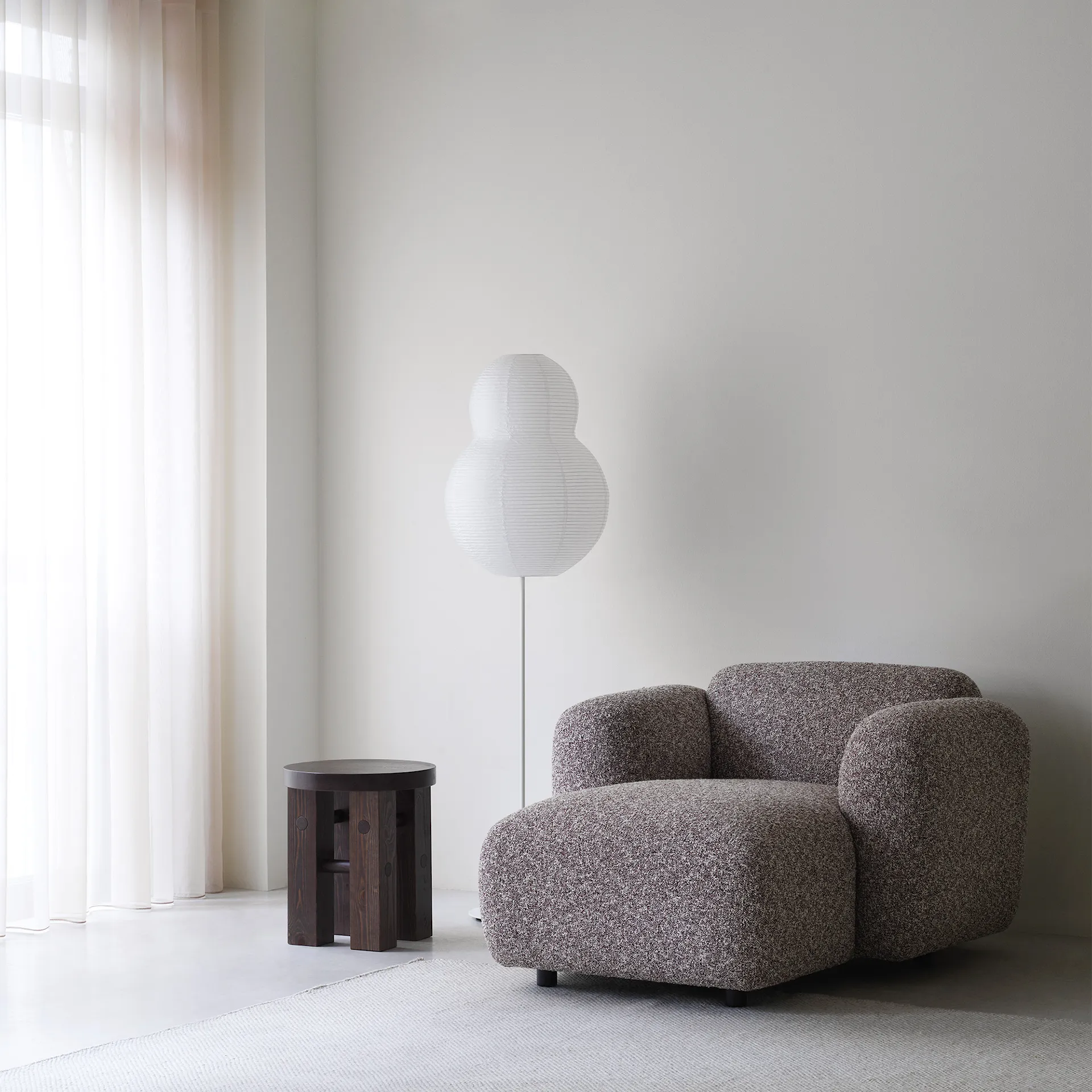 Puff Floor Lamp Bubble - Normann Copenhagen - NO GA