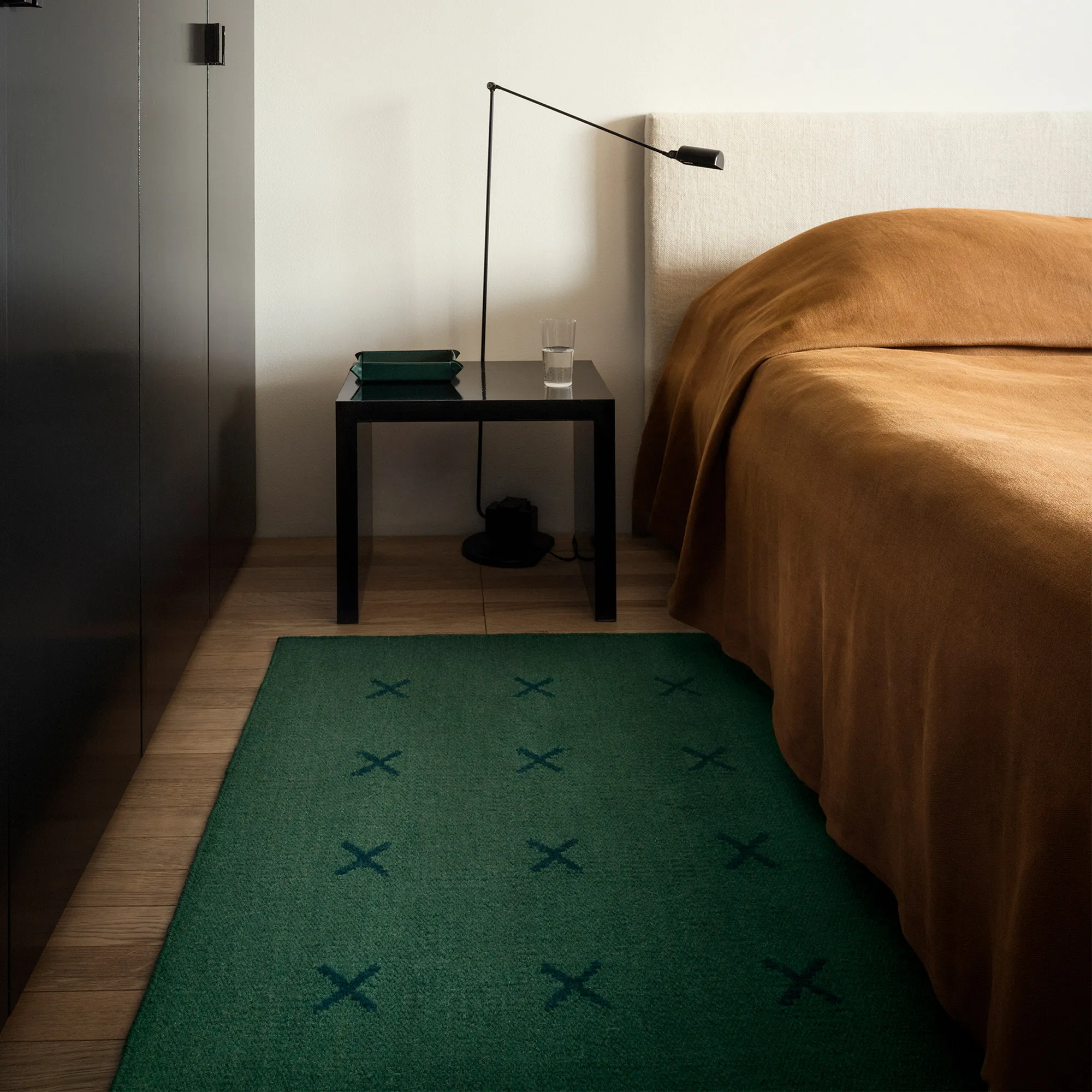 Cross Green/Deep Teal ullteppe - 4