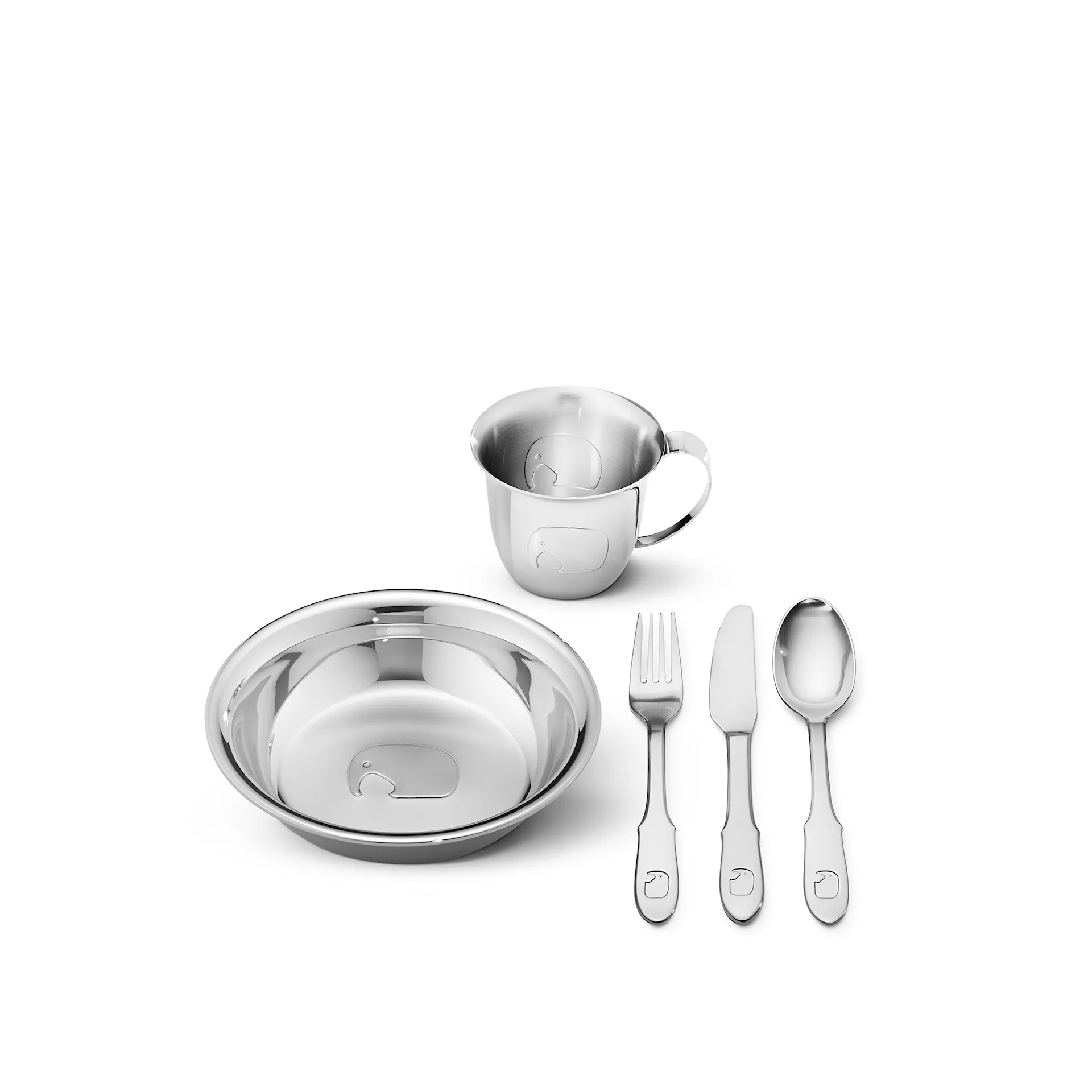 Elephant Child Set - Georg Jensen - NO GA