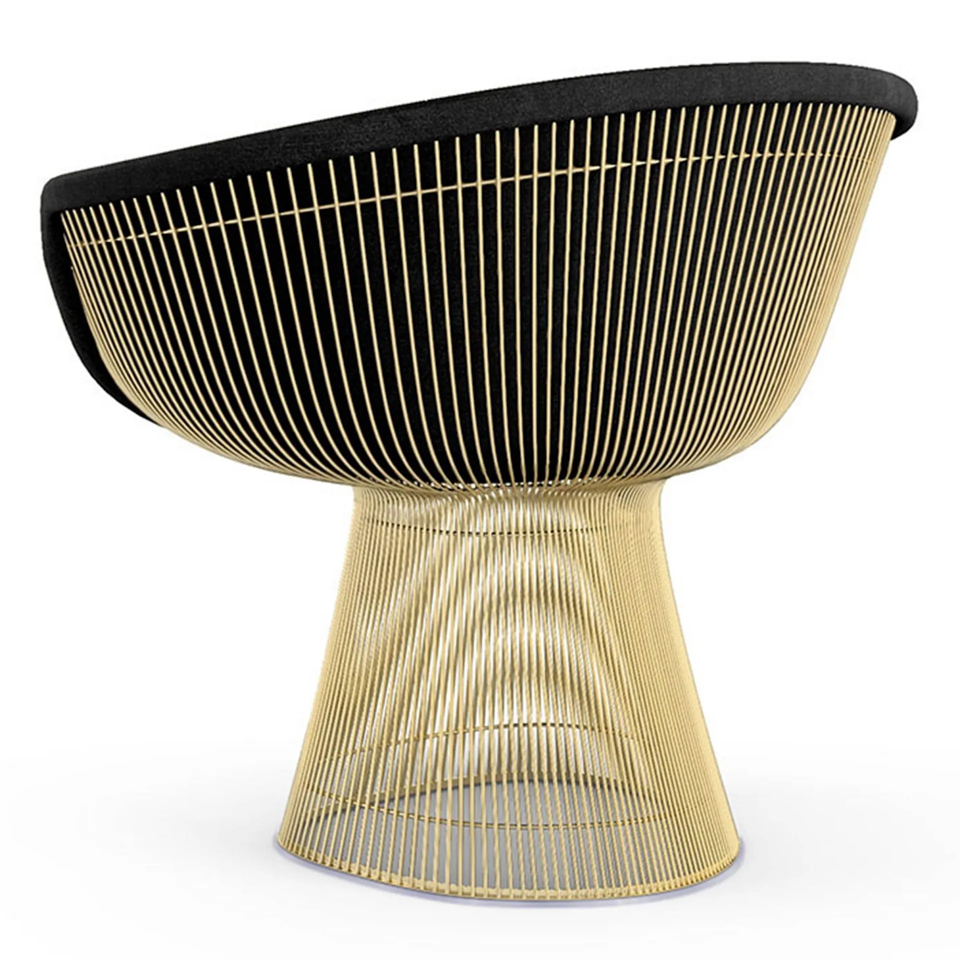 Platner Lounge Chair - 18k gull - Knoll - Warren Platner - NO GA