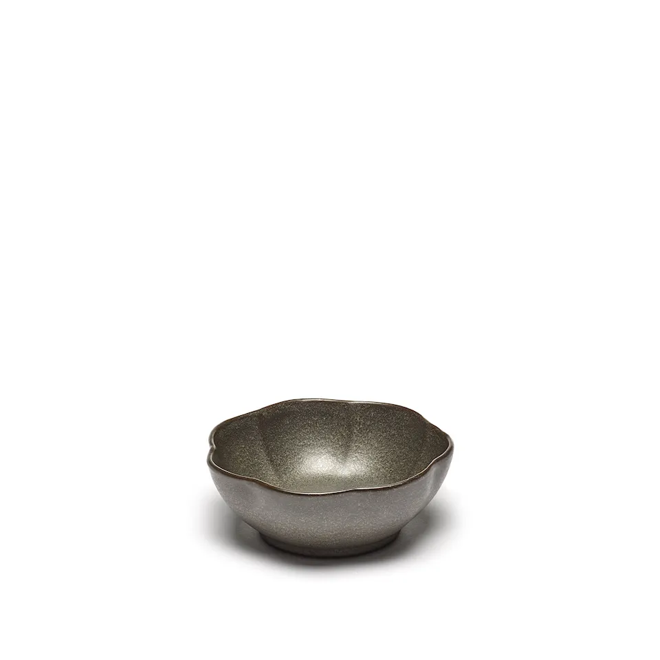 Inku Ribbed Bowl L - Green