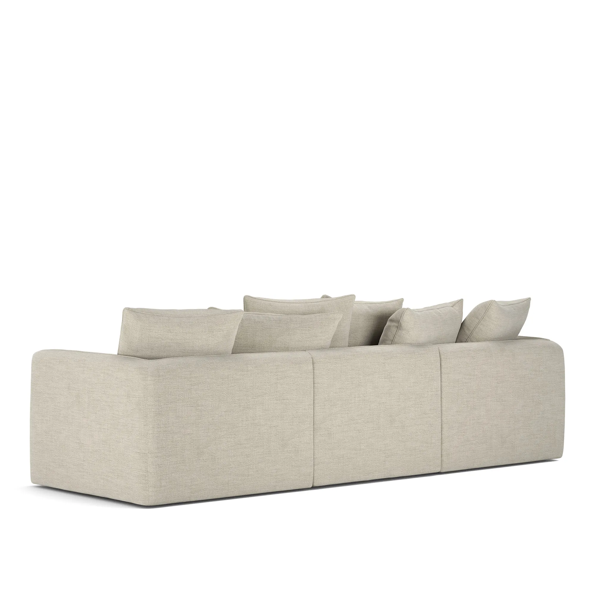 Pavarotti 01 3-seters sofa med fotskammel - 7