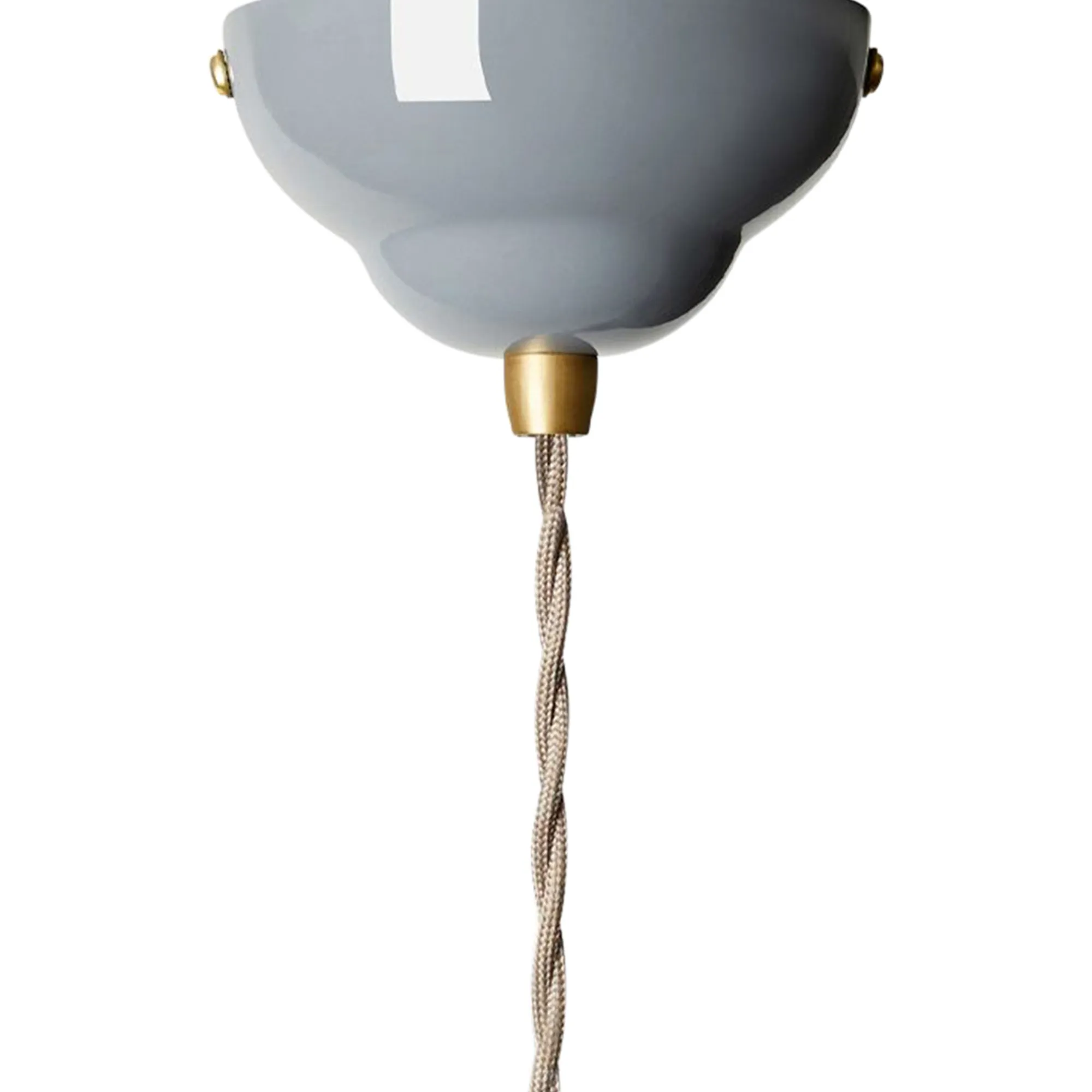 Original 1227 Brass Midi Wide Pendant Lamp - 3