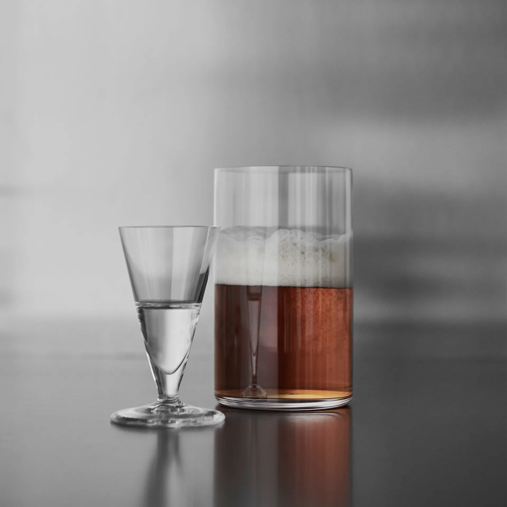 Geometry Ølglass 42 cl 2-Pack - Orrefors - Claesson Koivisto Rune - NO GA