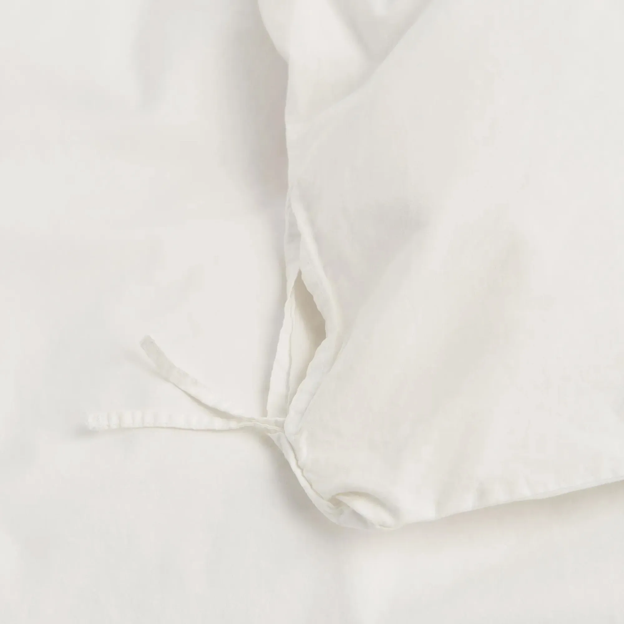 Percale Solid Broken White dynetrekk - 3