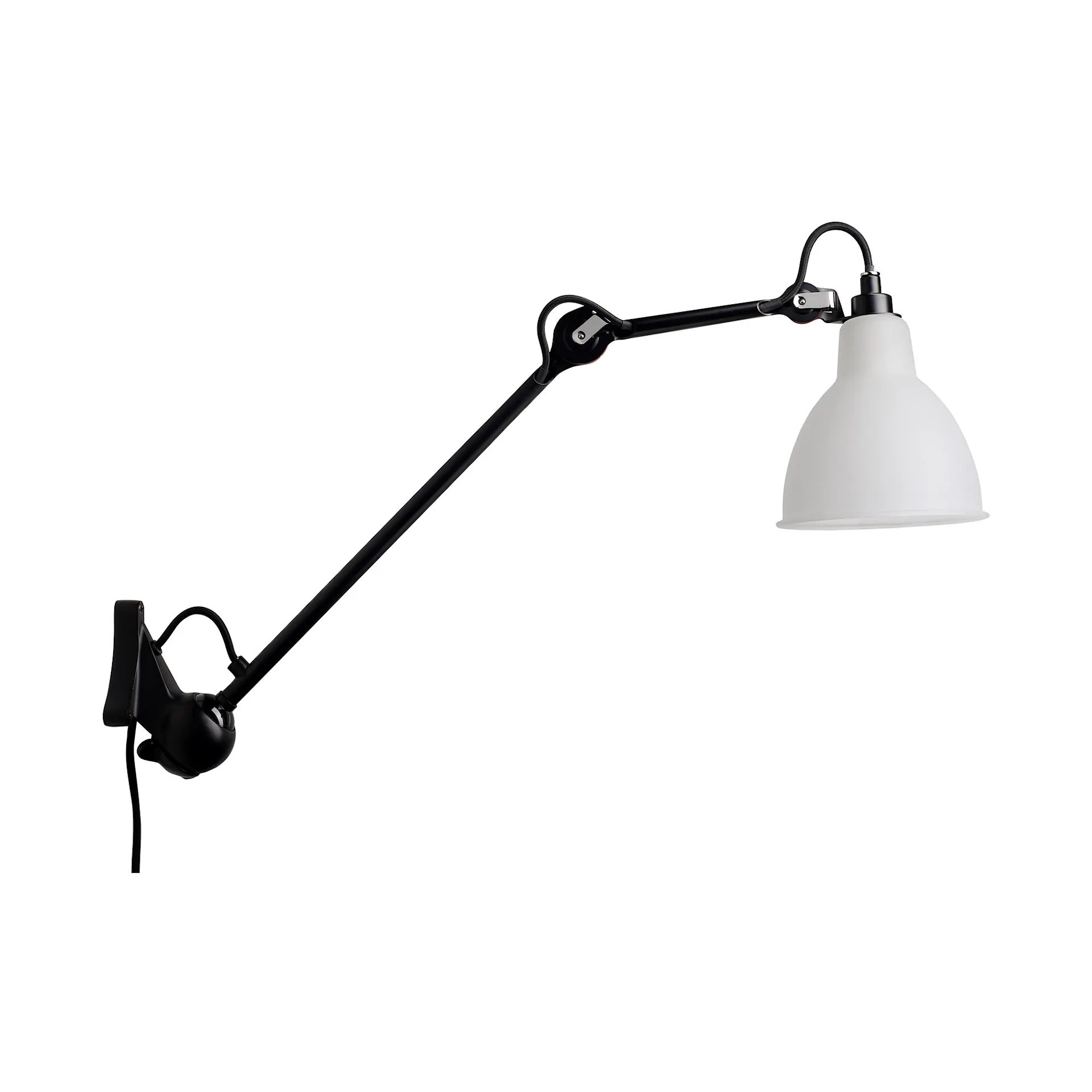 Lampe Gras No222 - Round - Svart base - DCWéditions - Bernard-Albin Gras  - NO GA