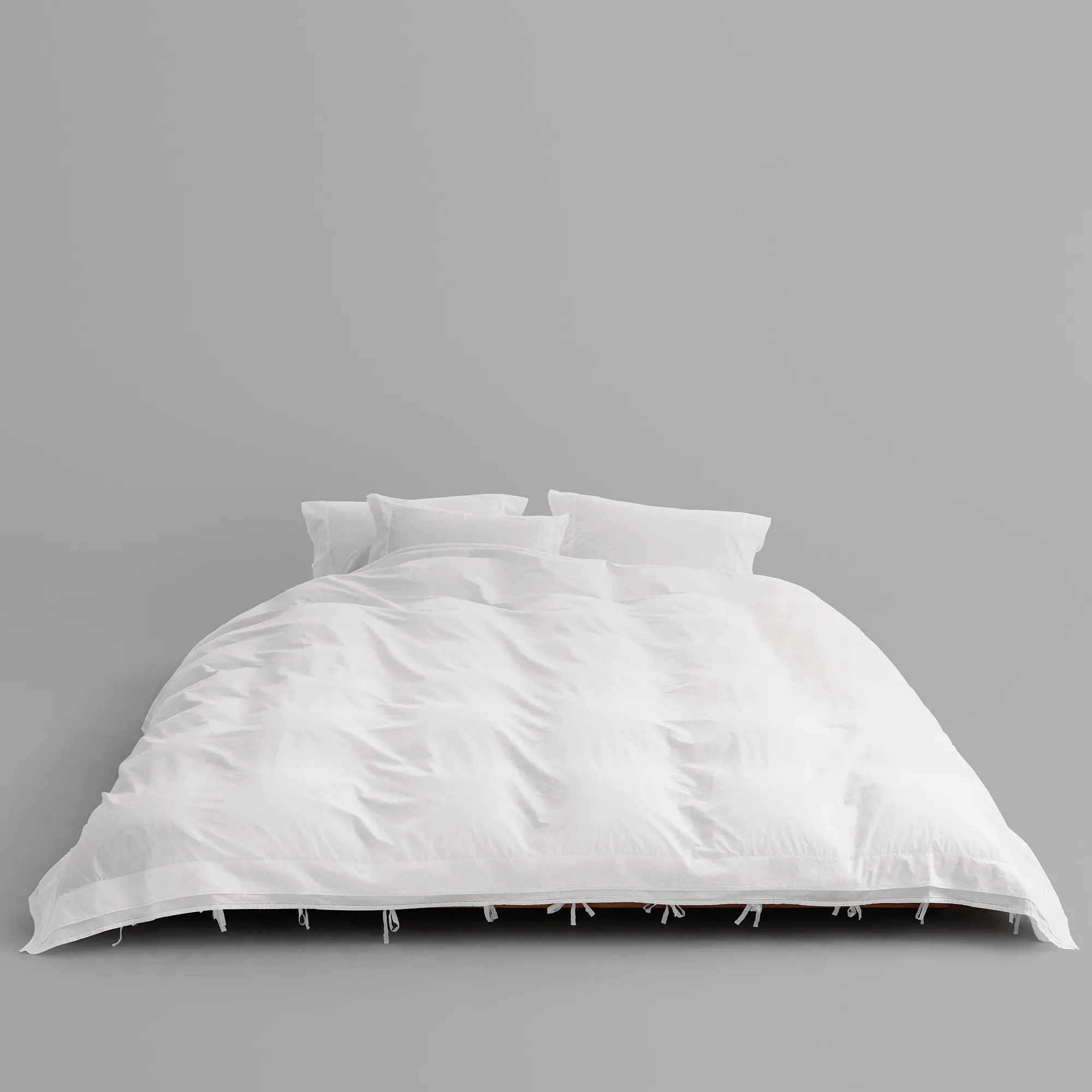 Broderie Anglaise Perle Broken White dynetrekk - 10